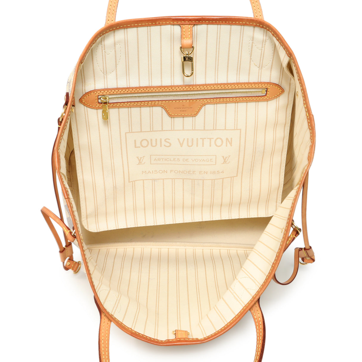 Louis Vuitton Damier Azur Neverfull MM Handbags Louis Vuitton