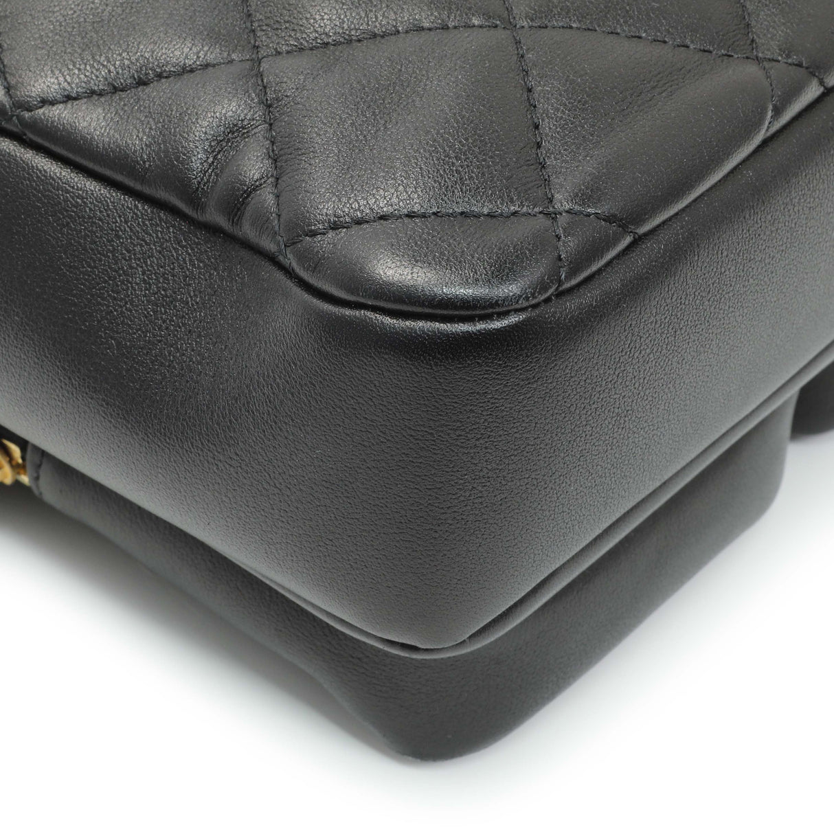 Chanel Black Quilted Calfskin Small Camera Case Handbags Chanel