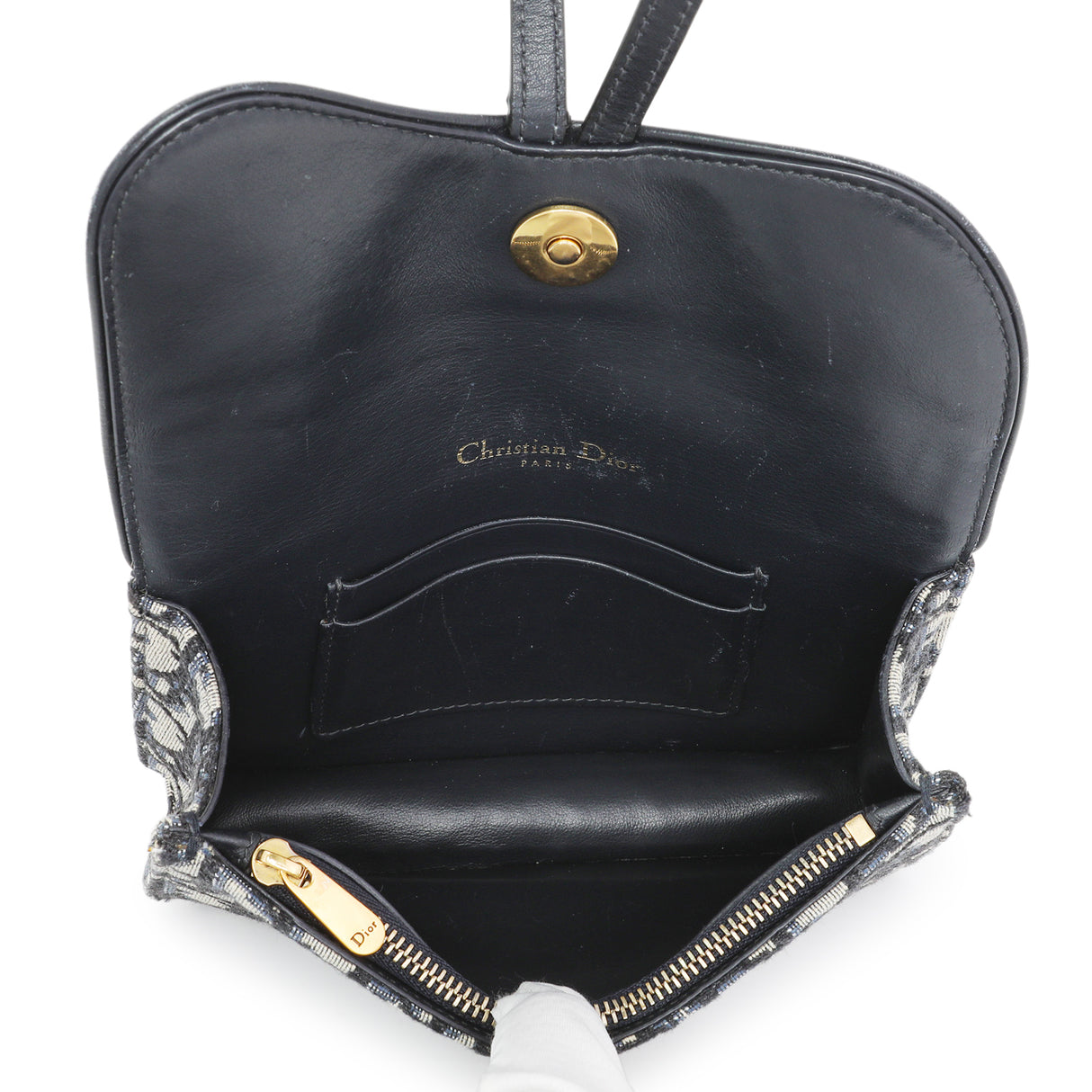 Christian Dior Oblique Saddle Belt Bag Handbags Christian Dior