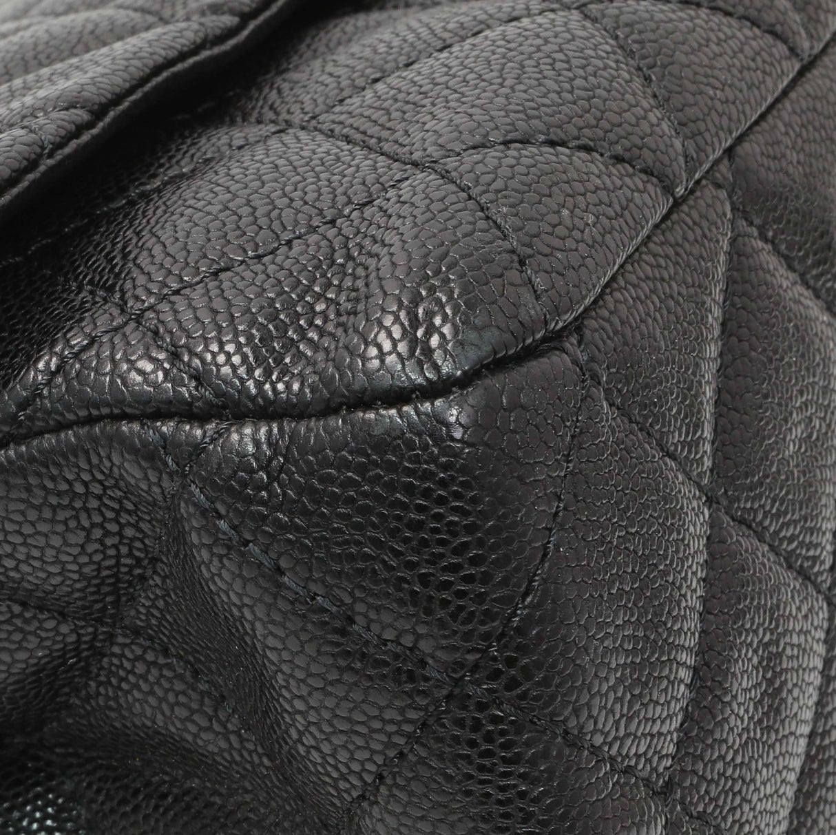 Chanel Black Quilted Caviar Reissue 2.55 Reissue 227 Flap