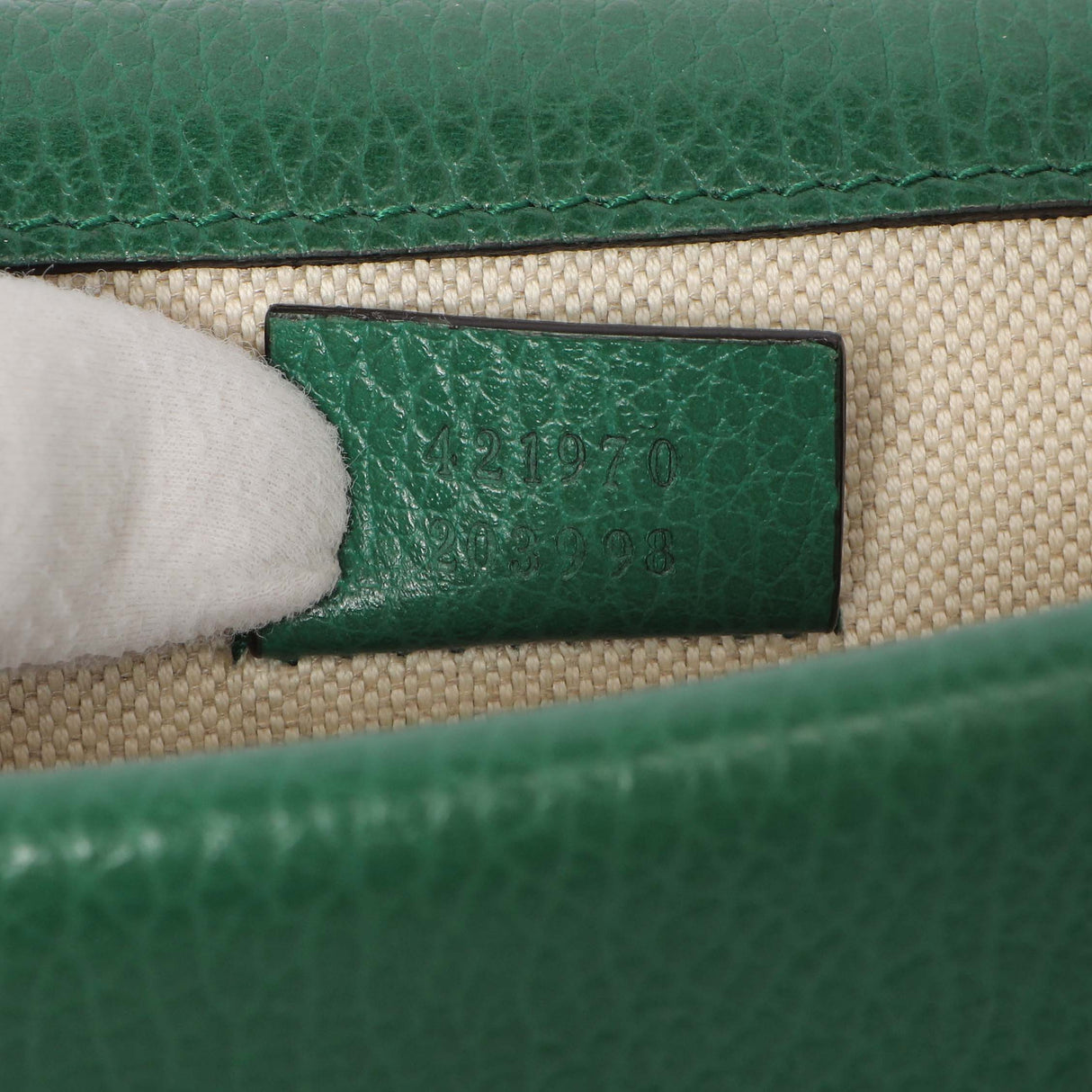 Gucci Emerald Calfskin Mini Dionysus Shoulder Bag Handbags Gucci