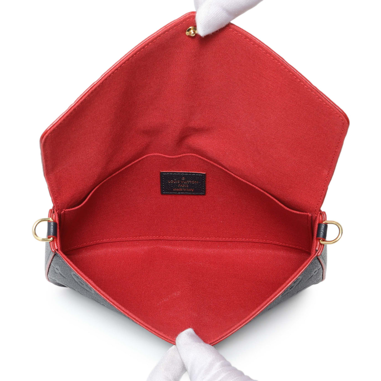 Louis Vuitton Marine Rouge Empreinte Felicie Pochette Handbags Louis Vuitton