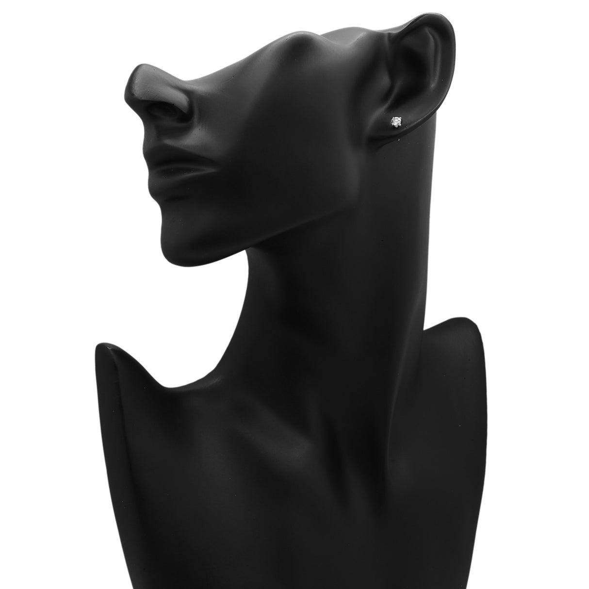 Cartier 18K White Gold 0.37 Carat Diamond Stud Earrings Designer Jewellery Cartier