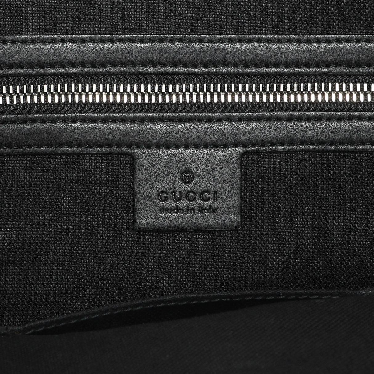 Gucci Black GG Supreme Monogram Web Tote Handbags Gucci