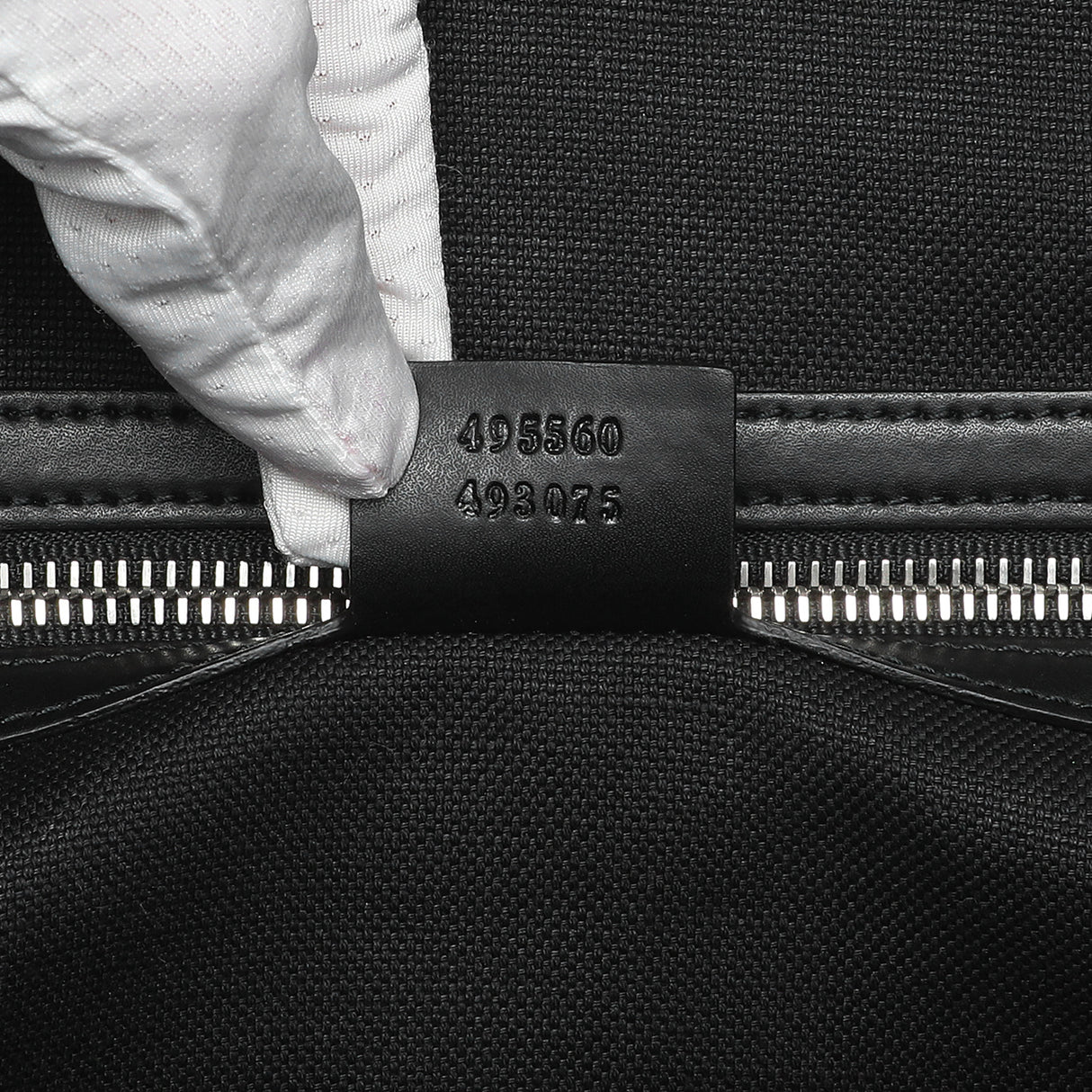 Gucci Black GG Supreme Monogram Web Tote Handbags Gucci