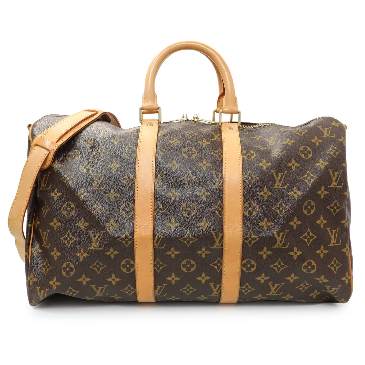 Louis Vuitton Monogram Keepall 45 Bandouliere Handbags Louis Vuitton