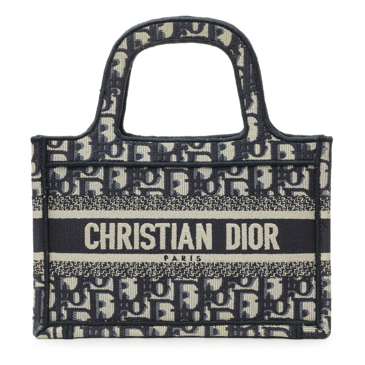 -6 items Thur Aug 27 ⬆️- Christian Dior Blue Oblique Mini Book Tote Handbags Christian Dior