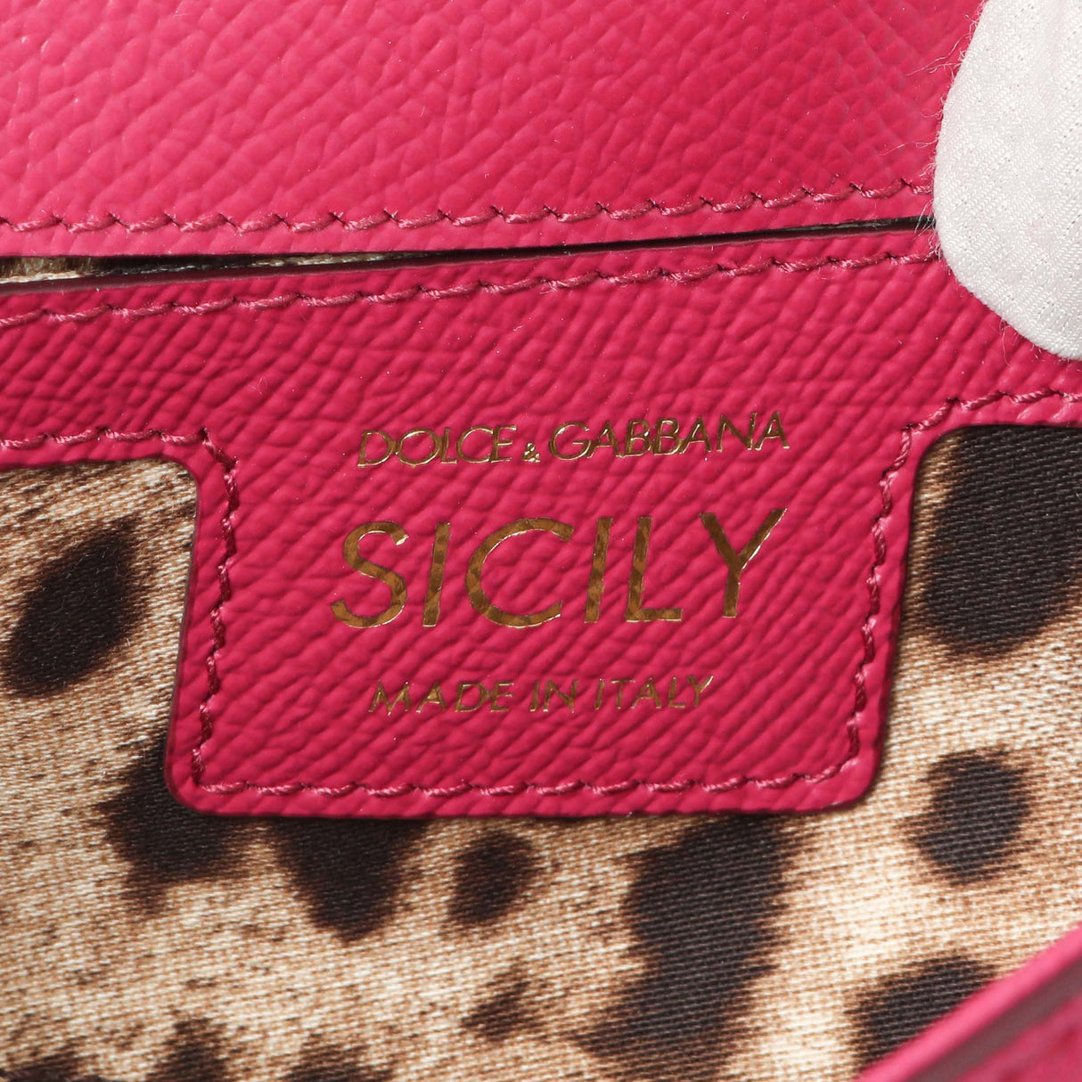 Dolce & Gabbana Fuchsia Dauphine Mini Miss Sicily Bag Handbags Dolce & Gabbana