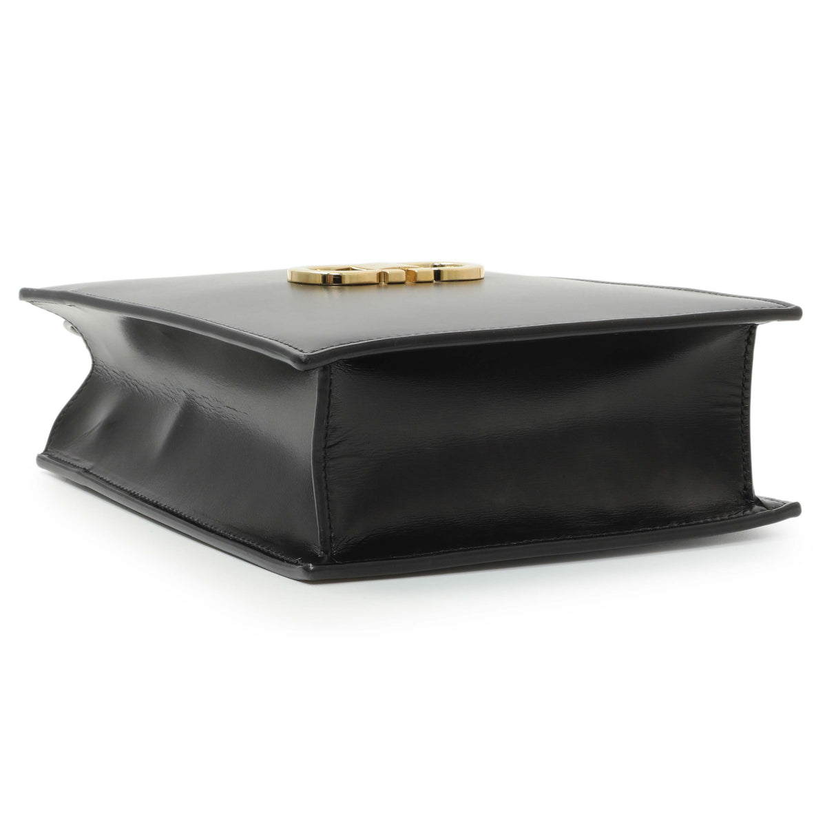 Salvatore Ferragamo Black Calfskin Mini Tote Handbags Salvatore Ferragamo