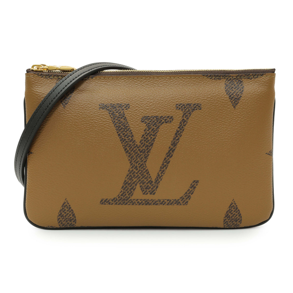 Louis Vuitton Reverse Monogram Giant Double Zip Pochette Handbags Louis Vuitton