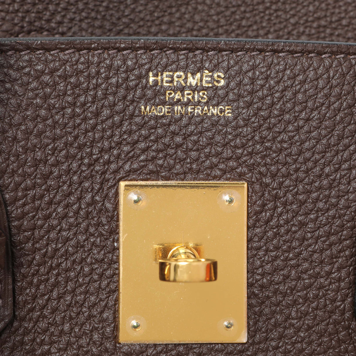 Hermes Cacao Togo Birkin 35 GHW Handbags Hermes