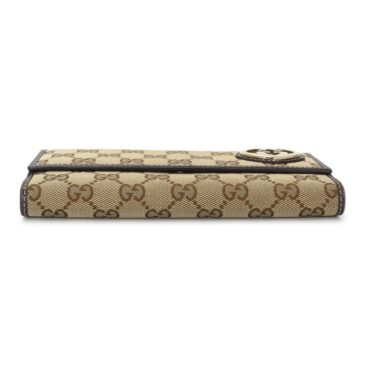 Gucci Monogram Lovely Heart Continental Wallet Accessories Gucci