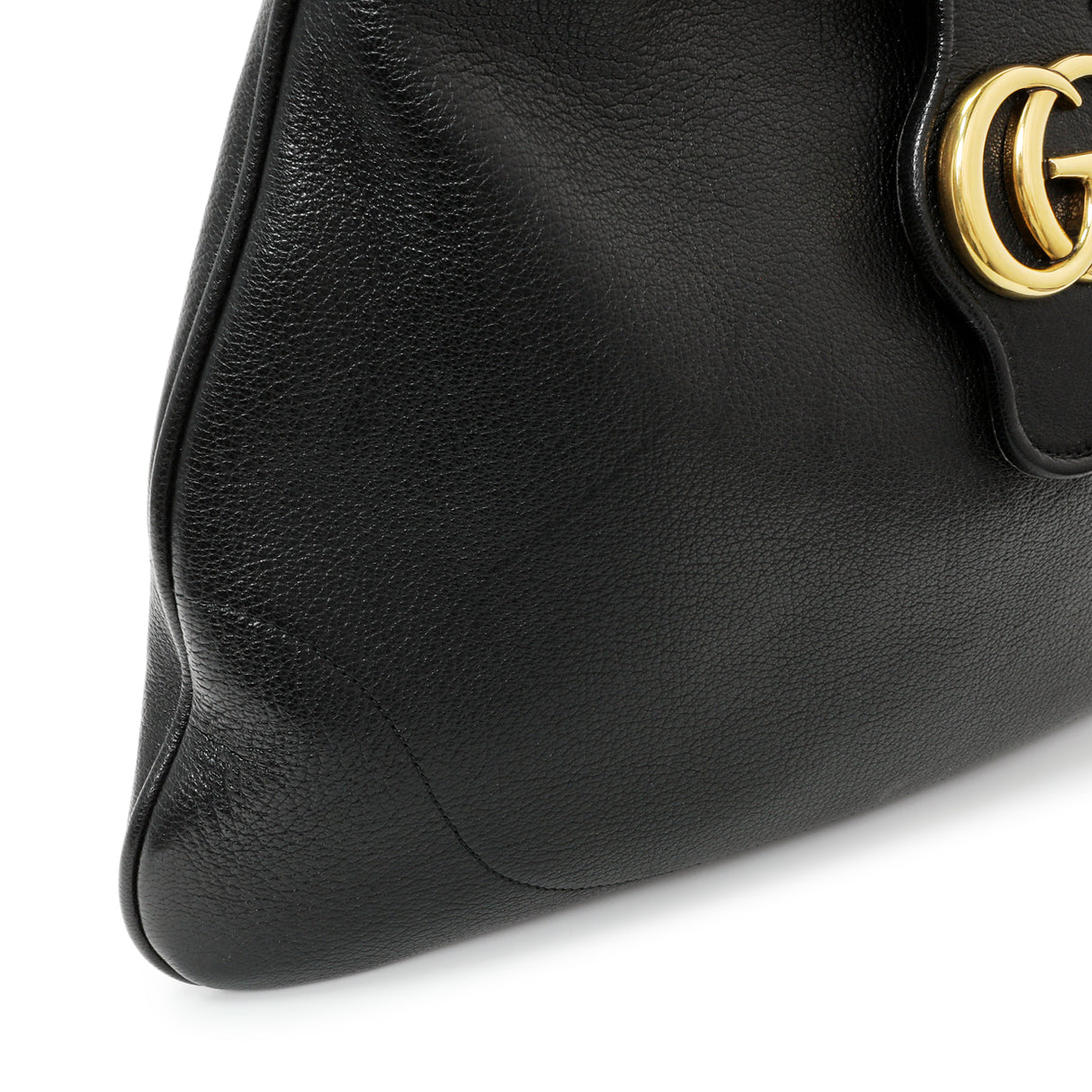 Gucci Black Goatskin Medium Aphrodite Shoulder Bag Handbags Gucci