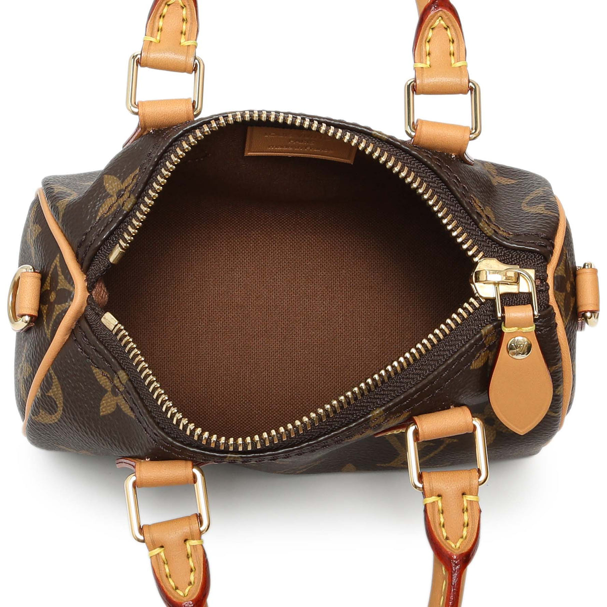 Louis Vuitton Monogram Nano Speedy Handbags Louis Vuitton