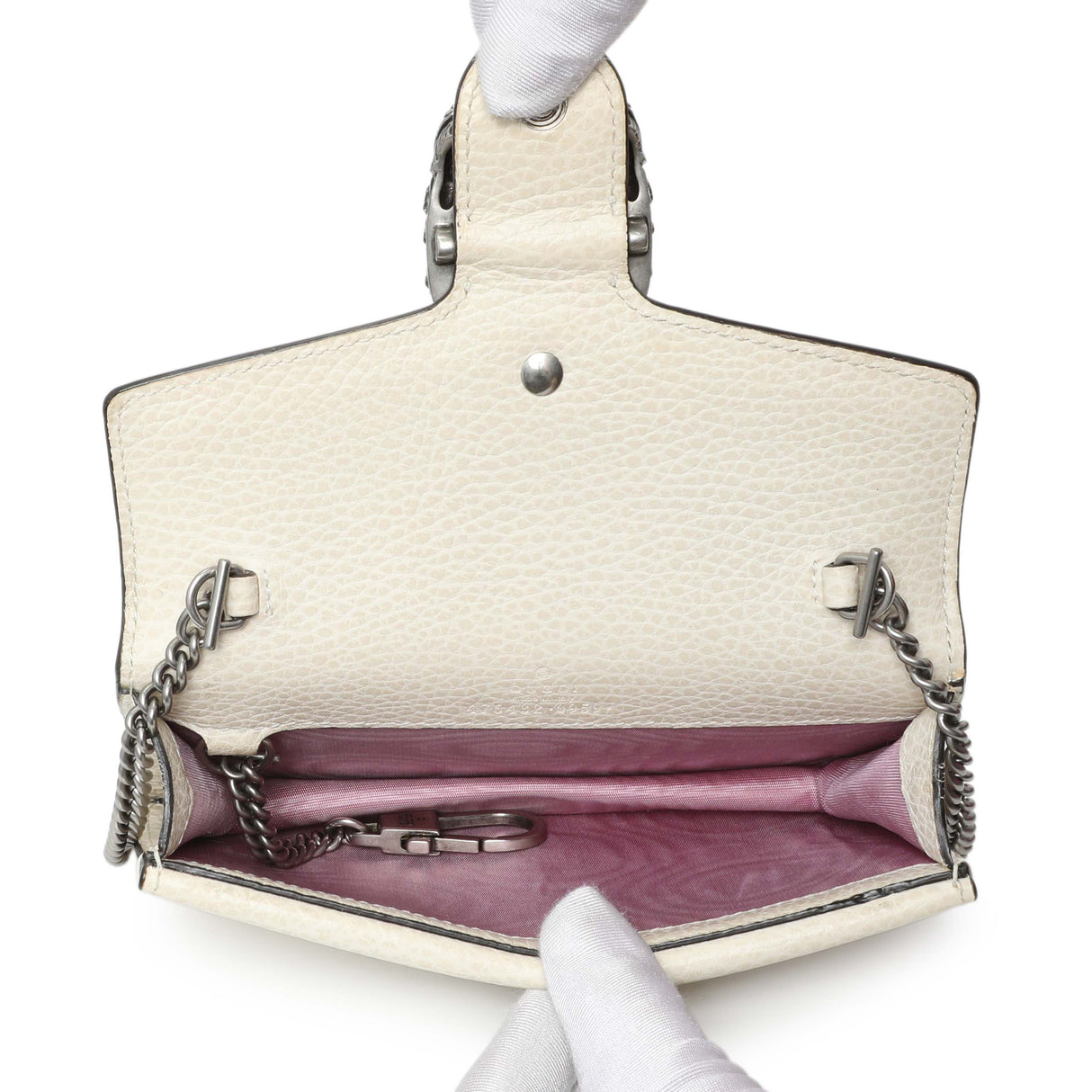 Gucci Oatmeal GG Supreme Monogram Mini Dionysus Shoulder Bag Handbags Gucci