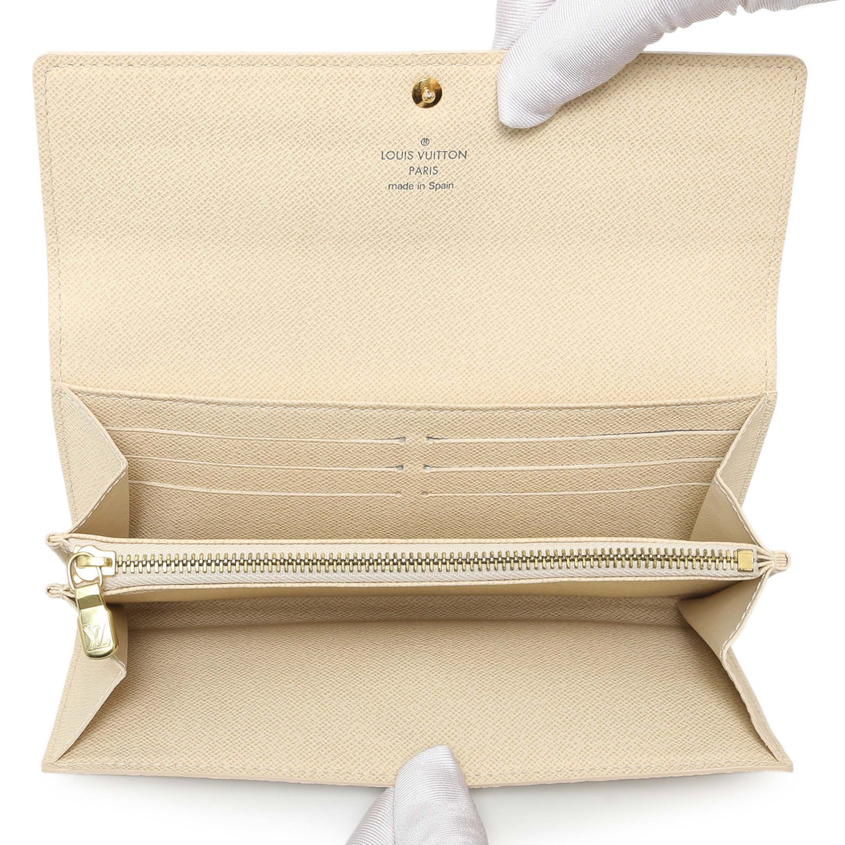 Louis Vuitton Damier Azur Sarah Wallet Accessories Louis Vuitton