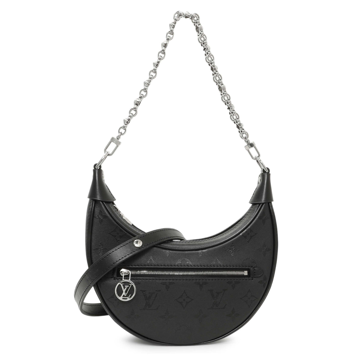 Louis Vuitton Black Monogram Calfskin Loop H27 Handbags Louis Vuitton