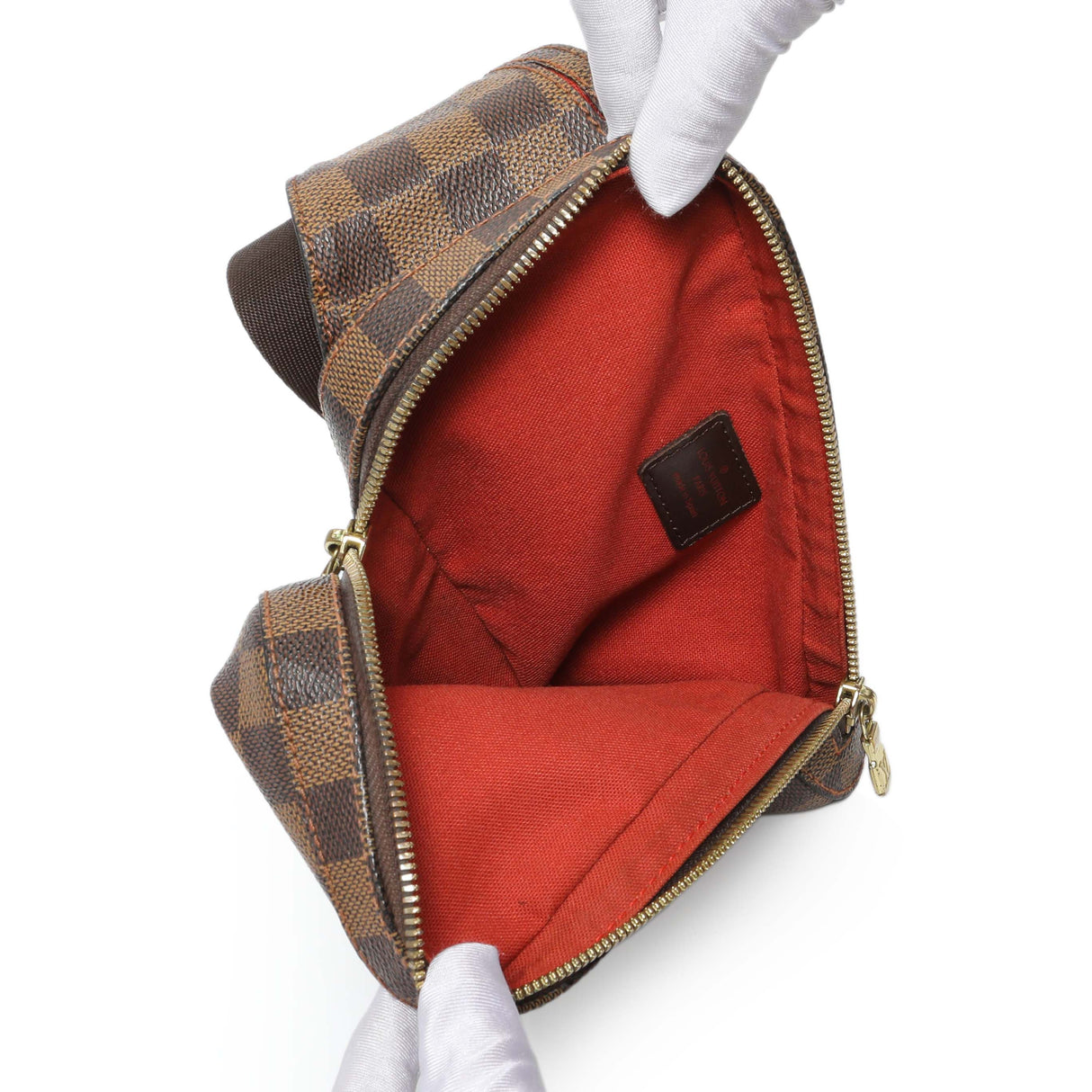 Louis Vuitton Damier Ebene Geronimos Handbags Louis Vuitton