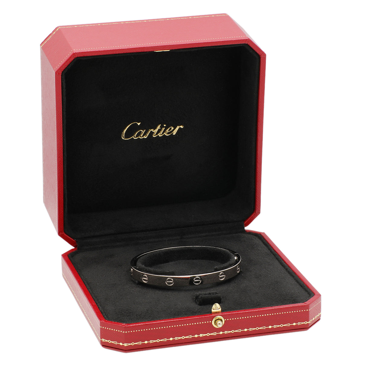 Cartier 18K White Gold Love Bracelet Designer Jewellery Cartier