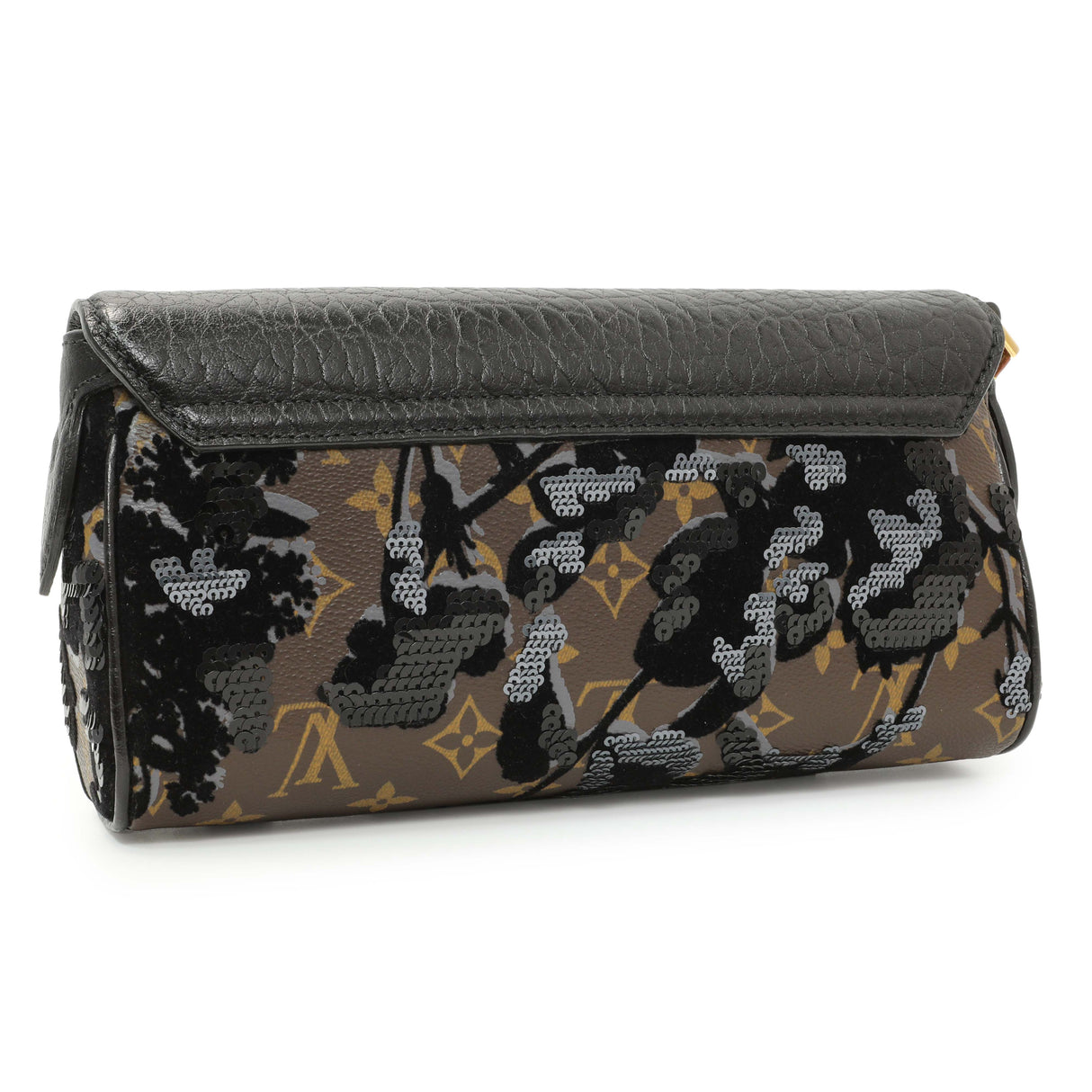 Louis Vuitton Monogram Fleur De Jais Sequins Manege Handbags Louis Vuitton