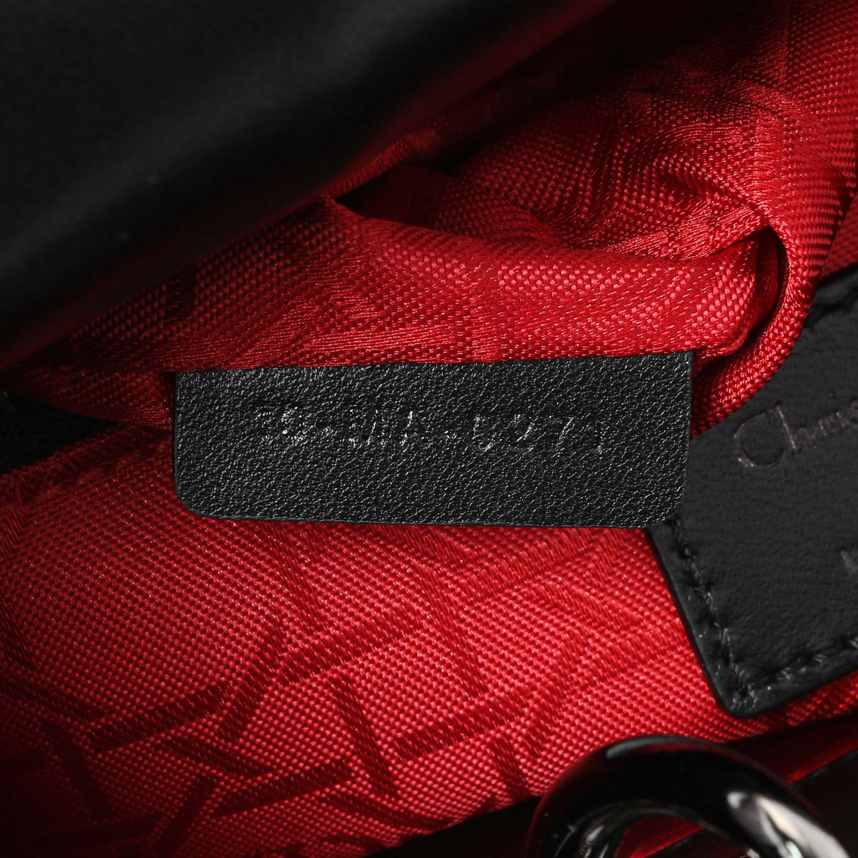 Christian Dior Black Lambskin Cannage Small My ABCDior Lady Dior Handbags Christian Dior