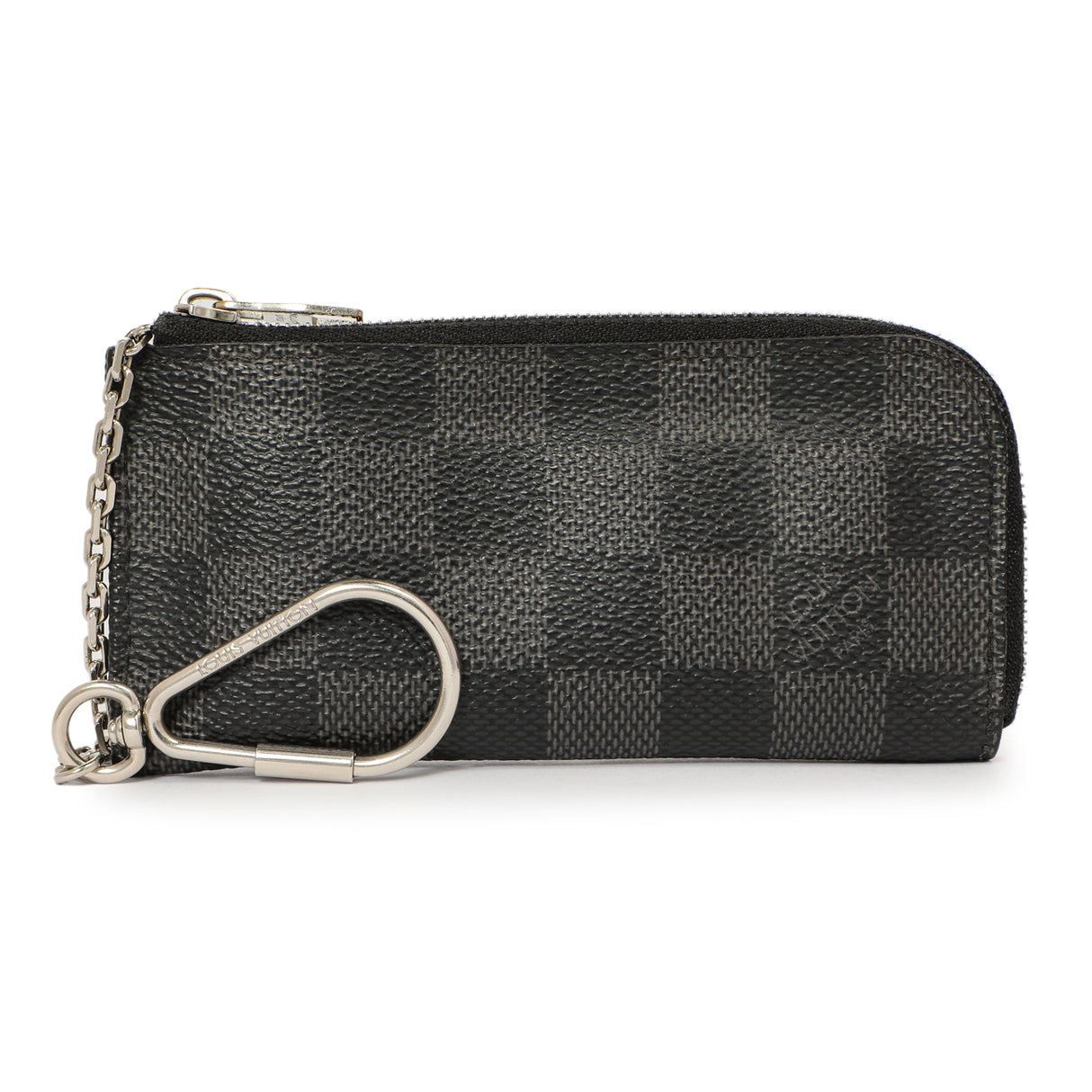 Louis Vuitton Damier Graphite 4 Key Holder Accessories Louis Vuitton