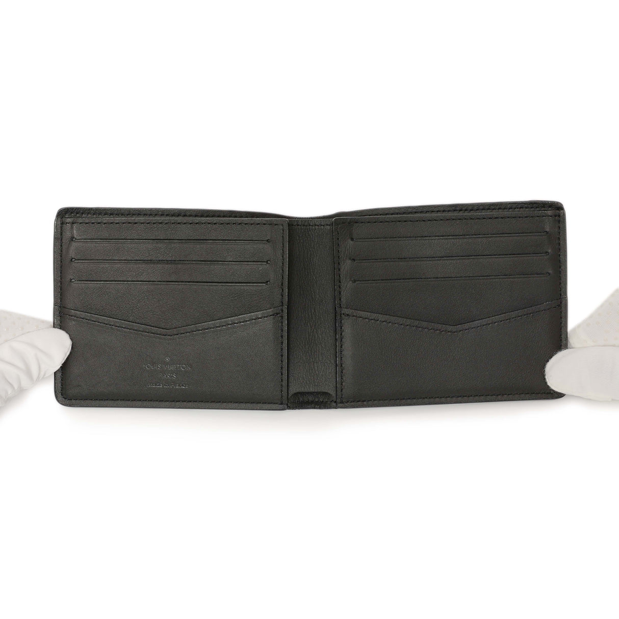 Louis Vuitton Black Damier Infini Slender Wallet Accessories Louis Vuitton