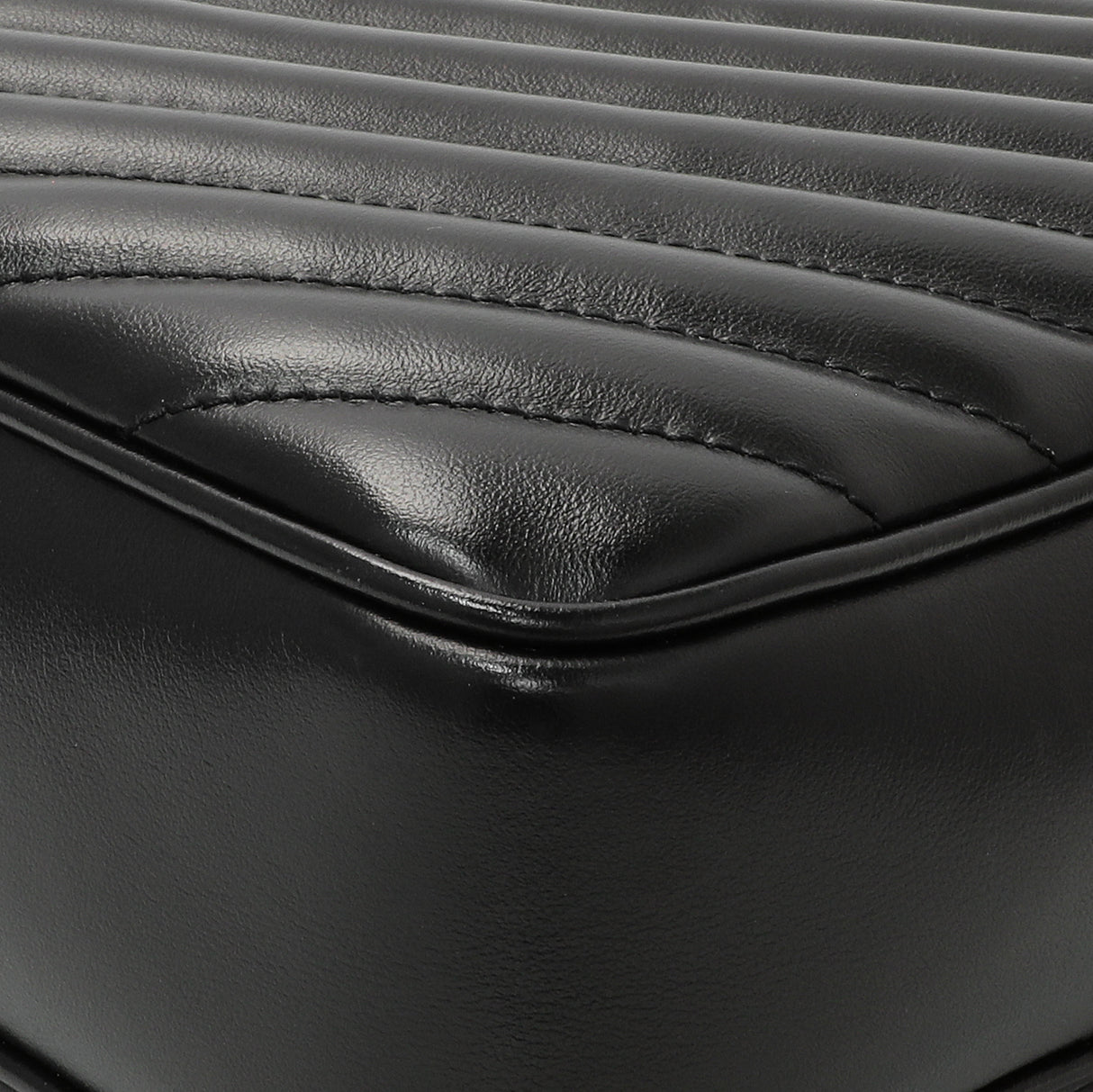 Saint Laurent Black Calfskin Matelasse Monogram Lou Camera Bag Handbags Saint Laurent