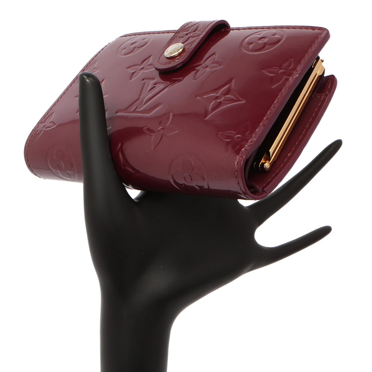 Louis Vuitton Violet Vernis French Wallet Accessories Louis Vuitton