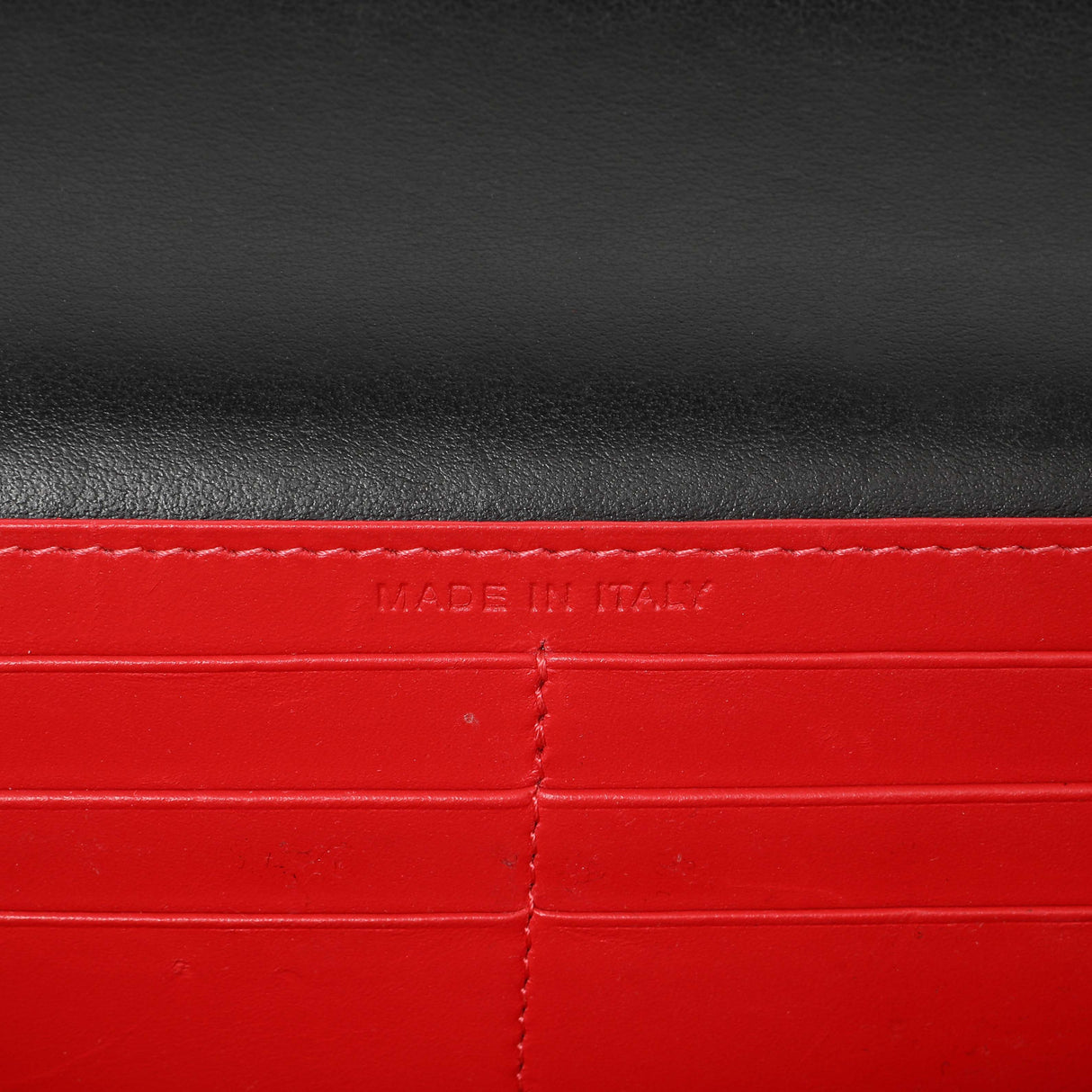 Christian Louboutin Black Calfskin Boudoir Chain Wallet Handbags Christian Louboutin