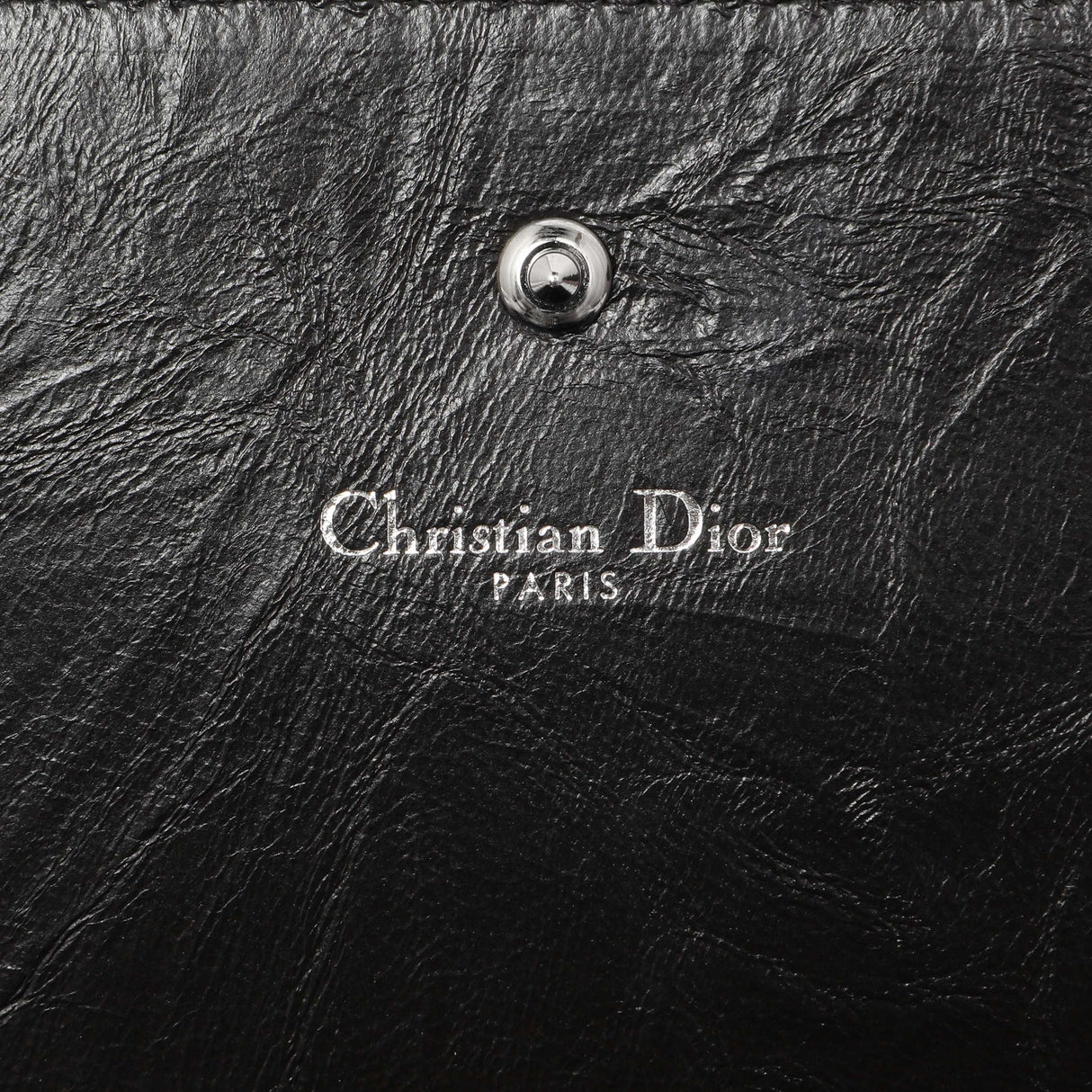 Christian Dior Black Patent Diorama Croisiere Chain Wallet Handbags Christian Dior