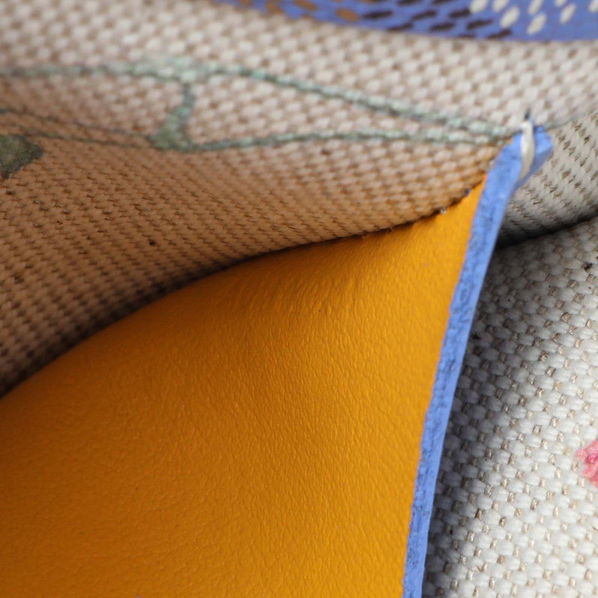 -temp- Goyard Blue Goyardine Plumet Wallet Clutch Entrupy#W6Y4VCH Modaselle