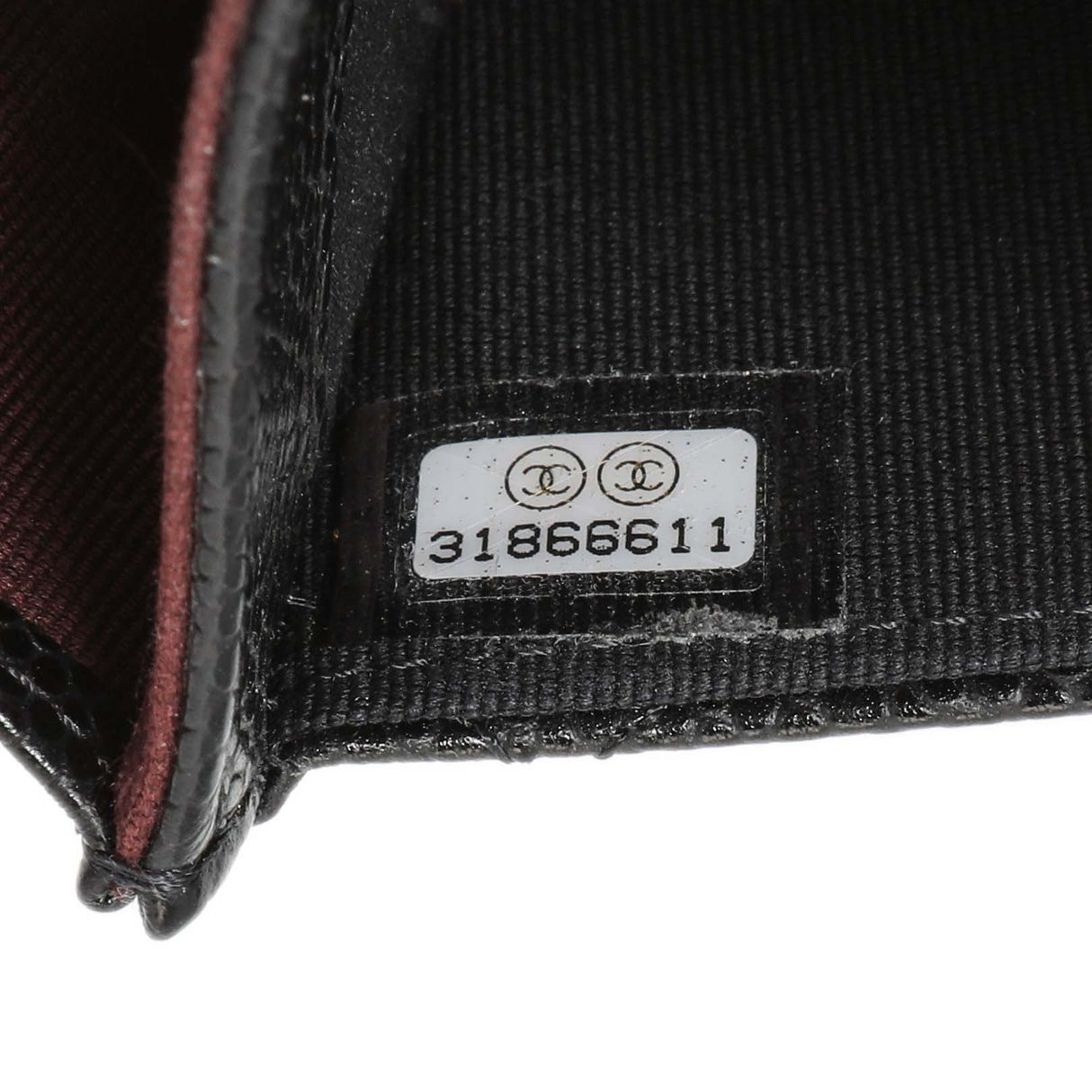 Chanel Black Quilted Caviar Flap Card Holder Accessories Chanel