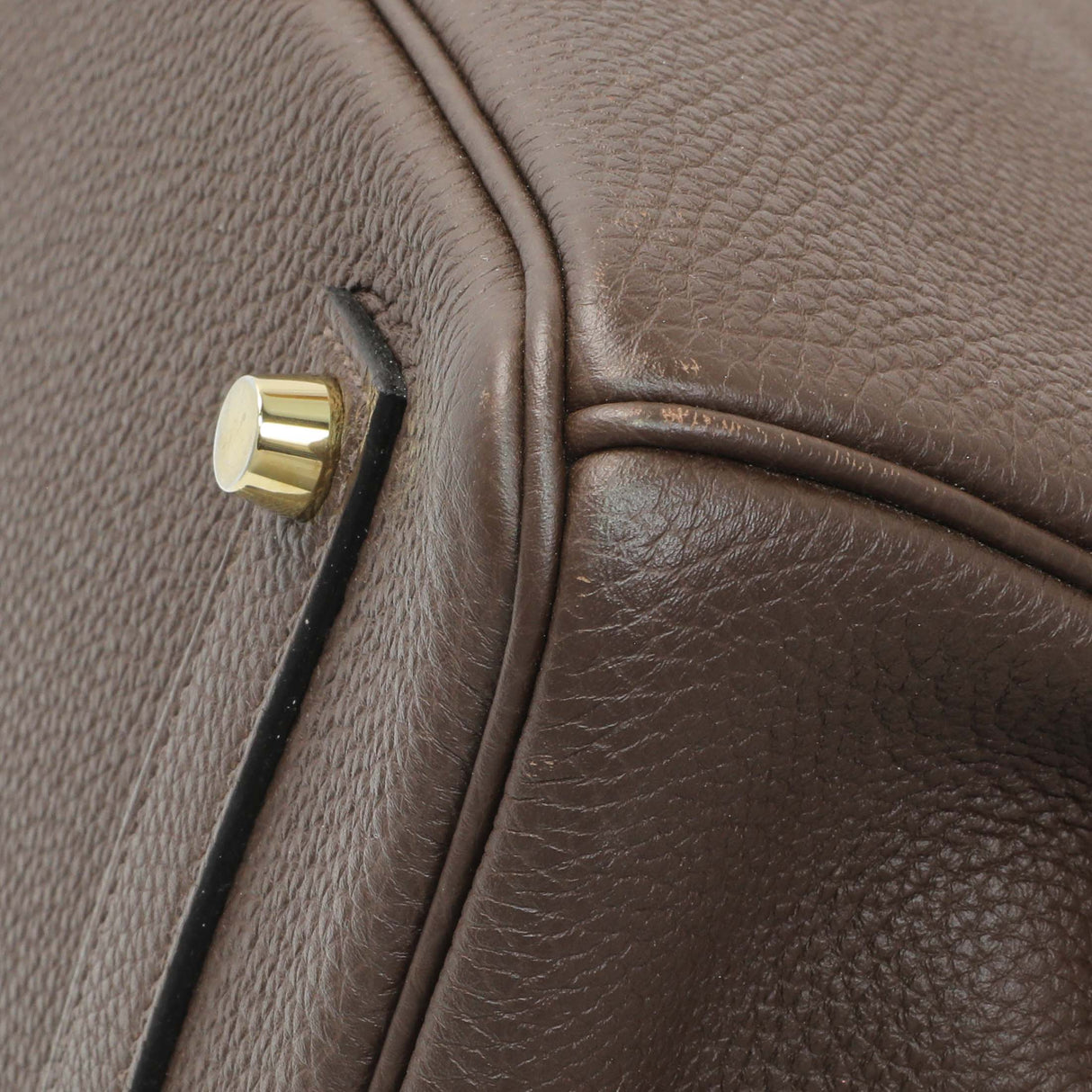 Hermes Cacao Togo Birkin 35 GHW Handbags Hermes