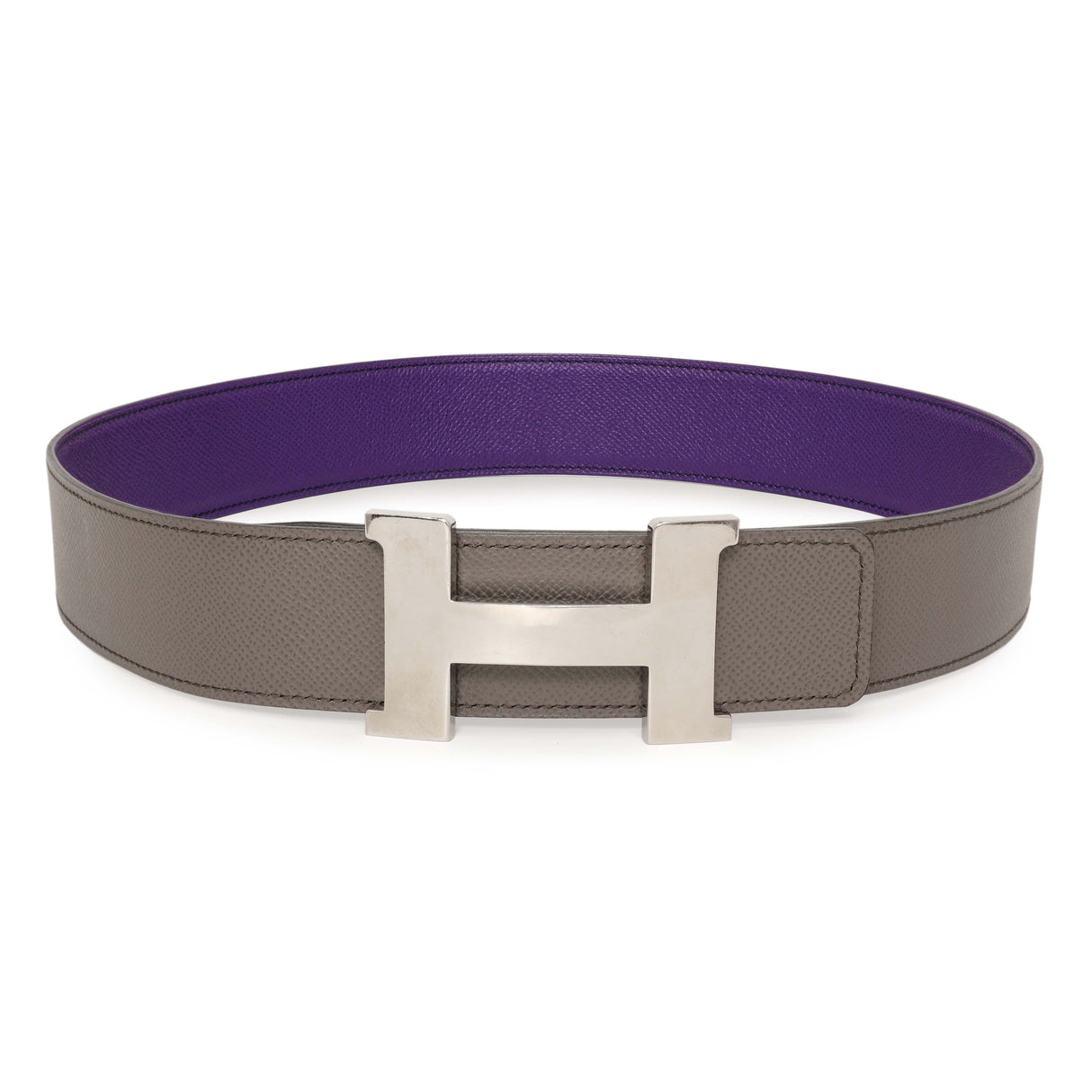 Hermes Crocus Etain Epsom Constance H 42mm Belt Accessories Hermes