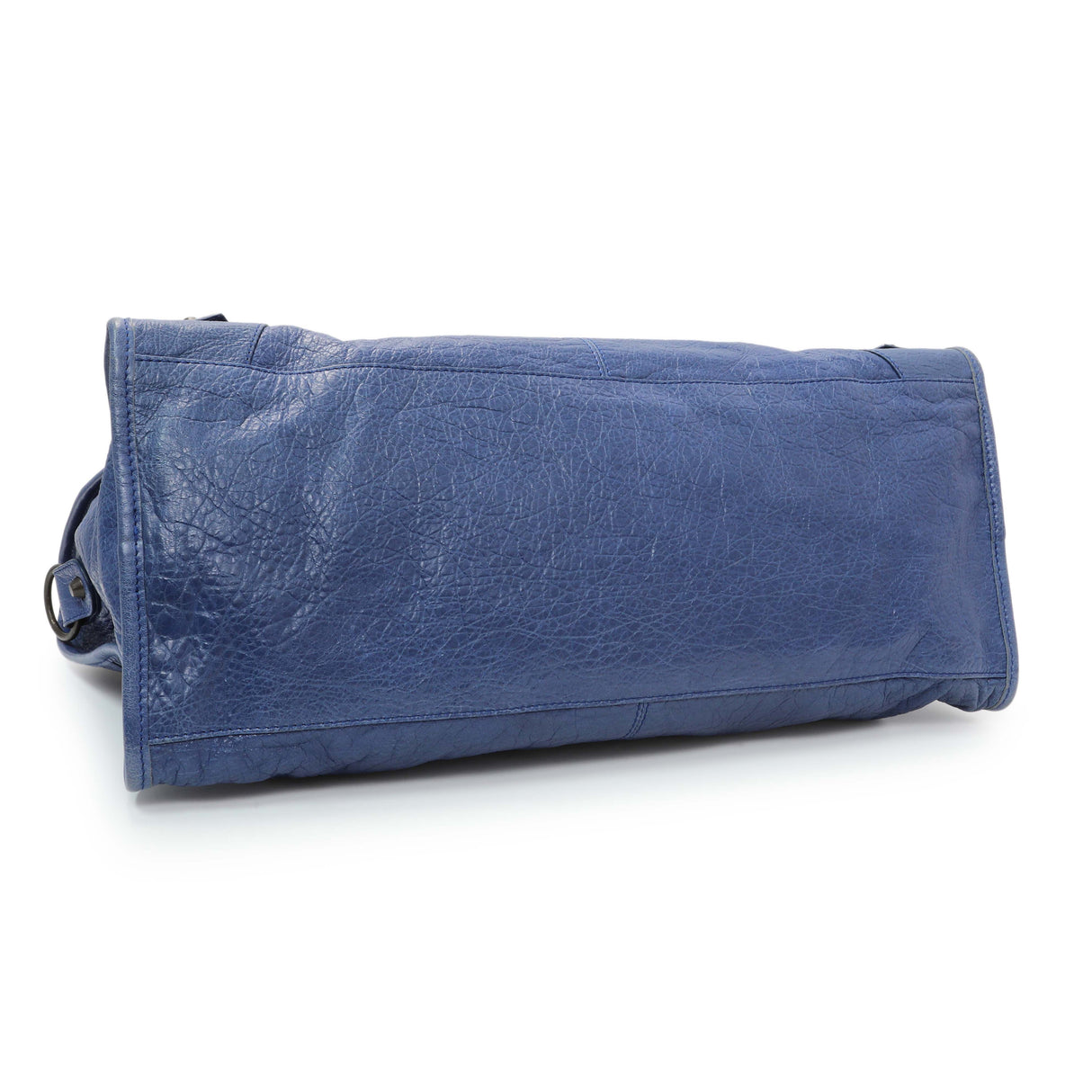 Balenciaga Blue Agneau Classic Hardware City Handbags Balenciaga