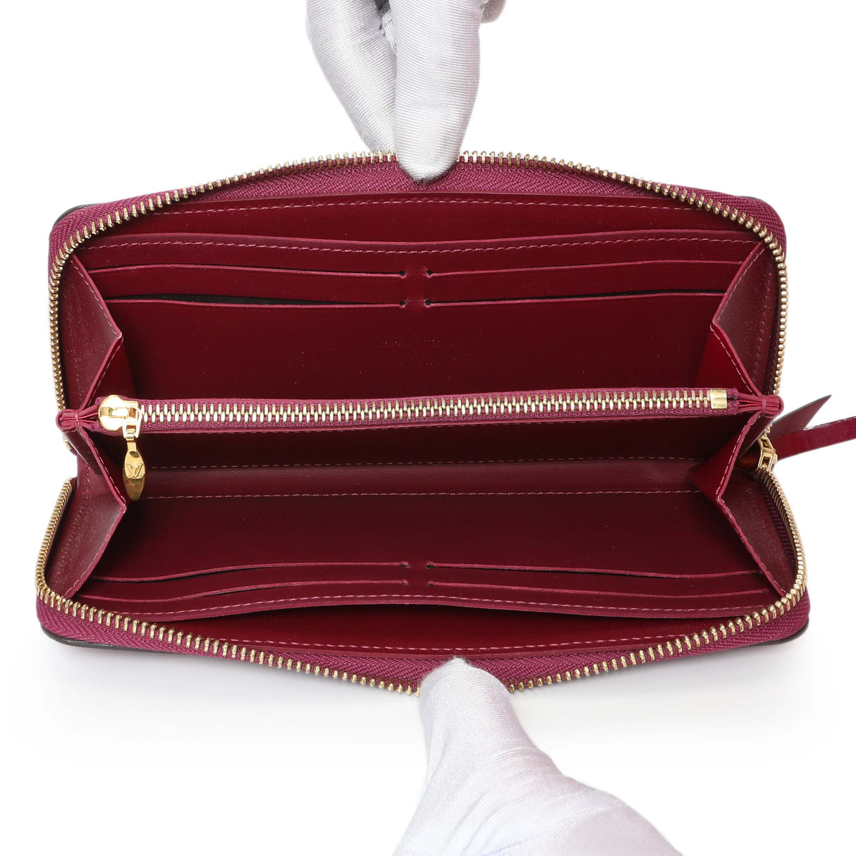 Louis Vuitton Fuchsia Vernis Clemence Wallet