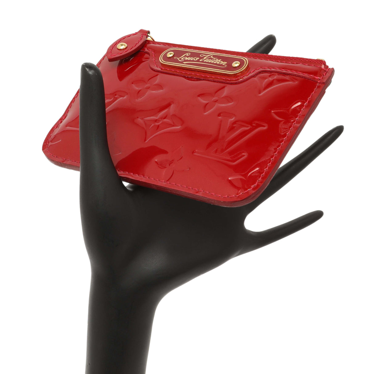 Louis Vuitton Pomme D'Amour Vernis Key Pouch Accessories Louis Vuitton