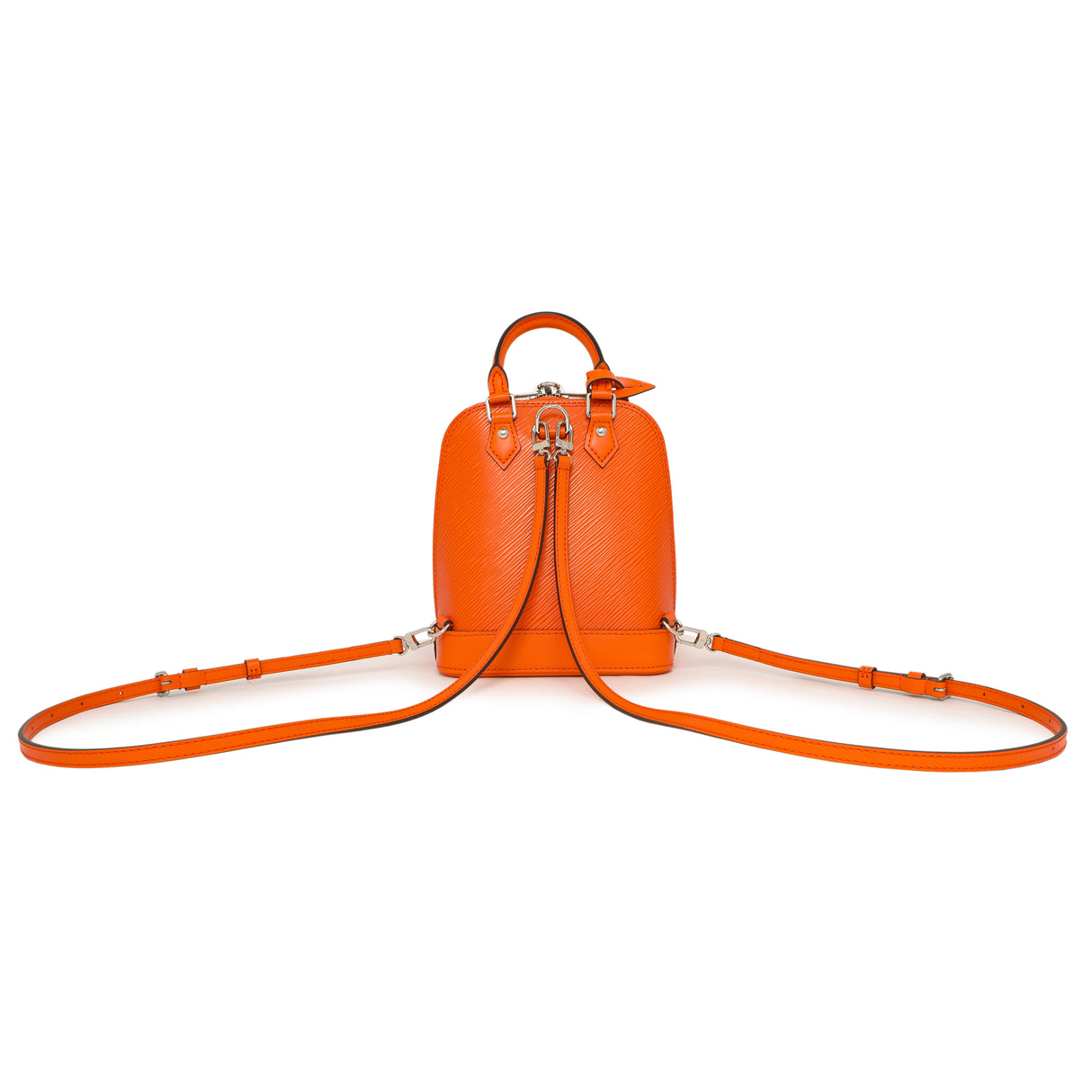 Louis Vuitton Orange Epi Alma Backpack Handbags Louis Vuitton