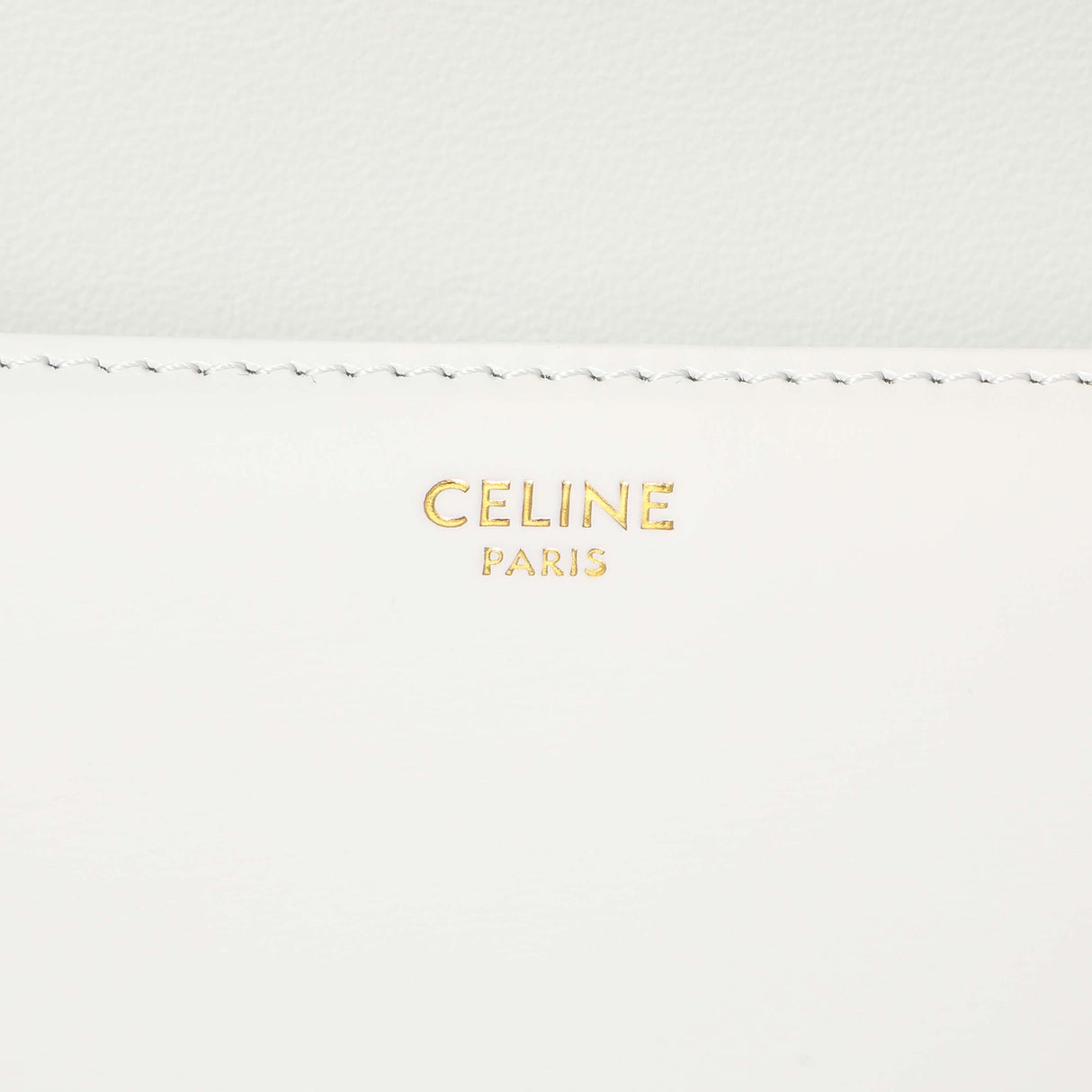 Celine Chalk Shiny Calfskin Teen Triomphe Handbags Celine