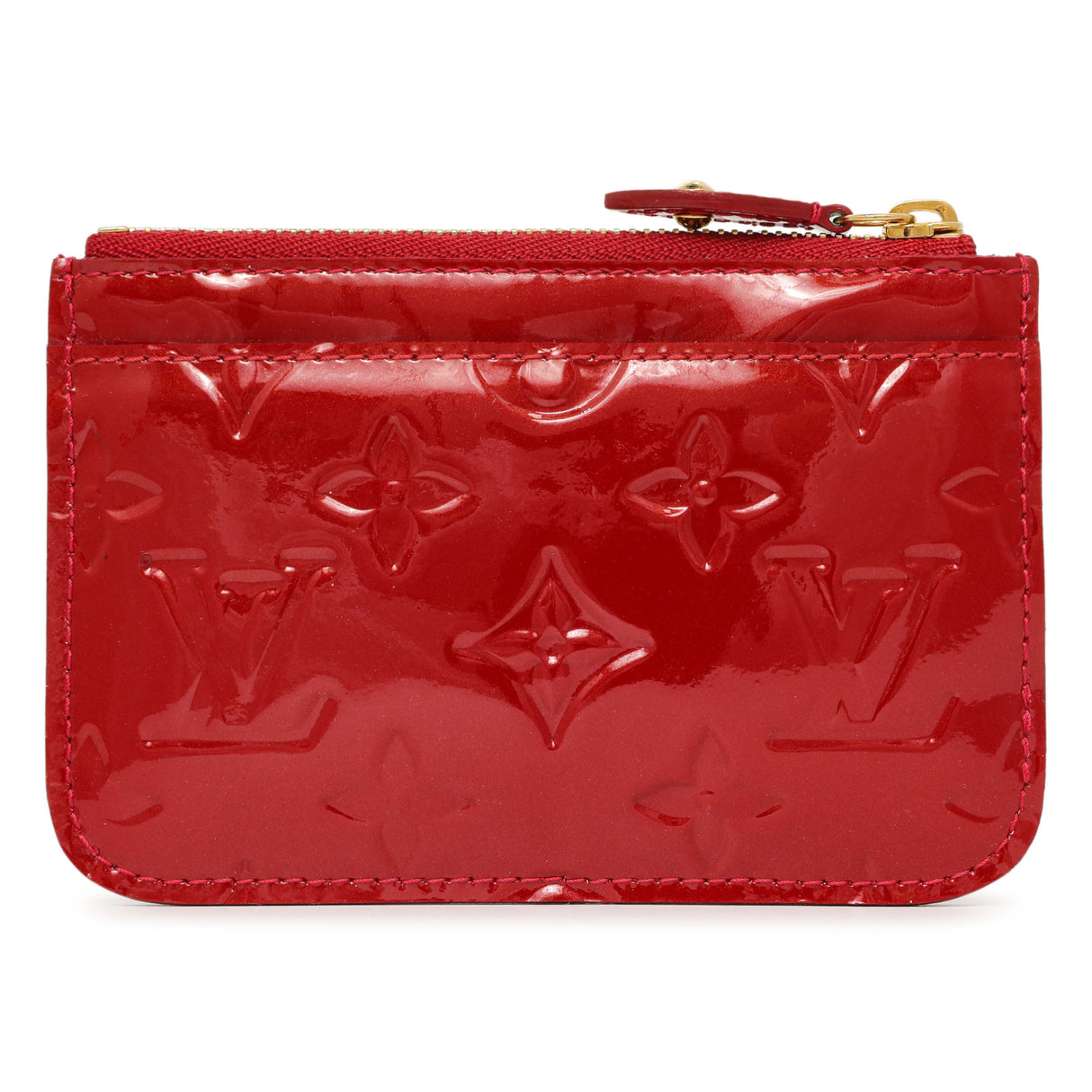 Louis Vuitton Pomme D'Amour Vernis Key Pouch Accessories Louis Vuitton