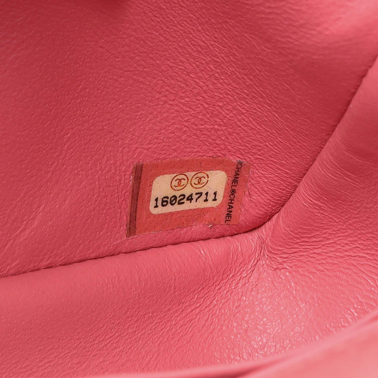 Chanel Pink Quilted Lambskin Mini Rectangular Flap Handbags Chanel