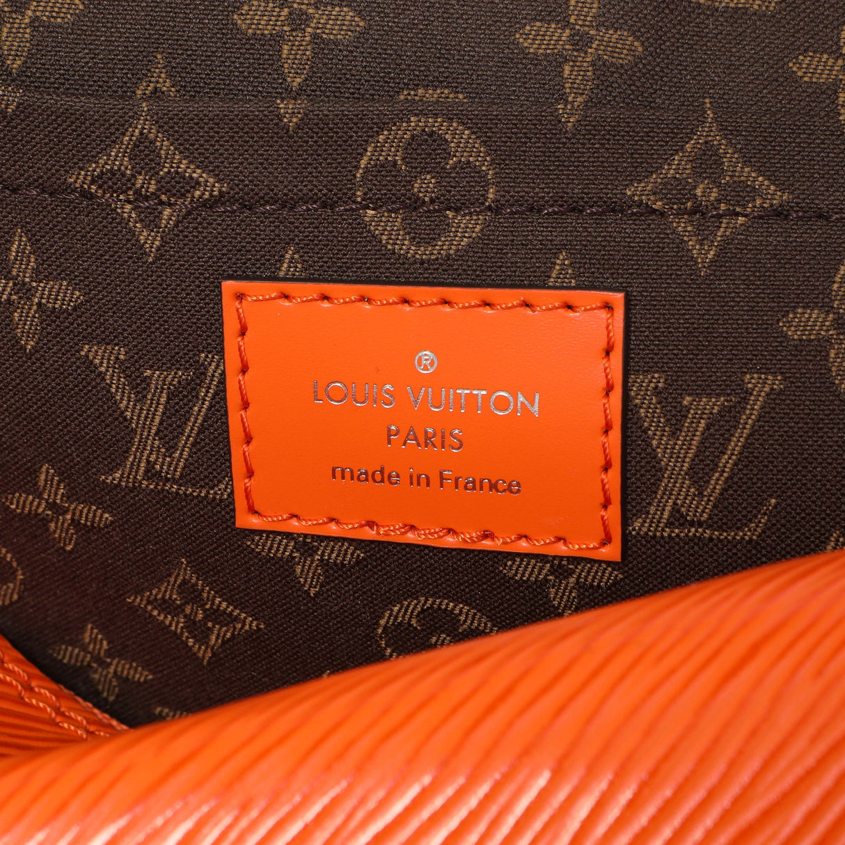 Louis Vuitton Orange Epi Alma Backpack Handbags Louis Vuitton