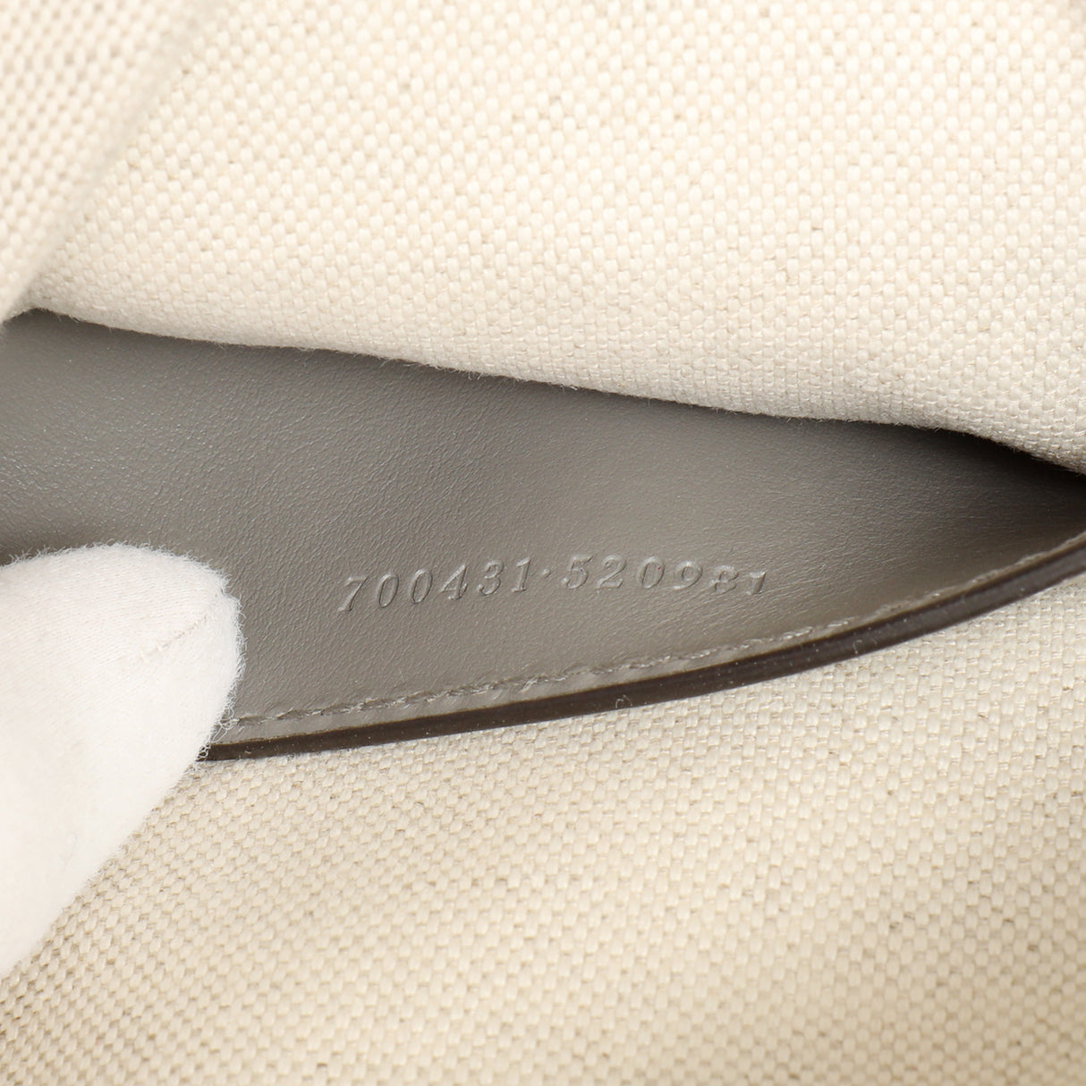 Gucci Grey Calfskin GG Tennis Embossed Sling Backpack Handbags Gucci