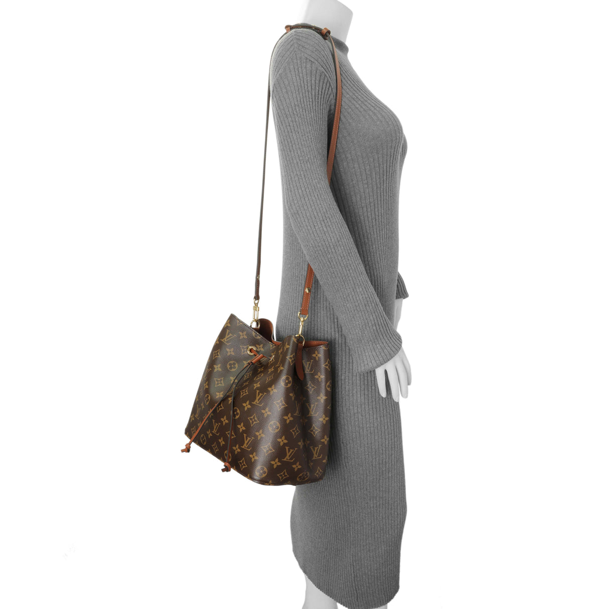 Louis Vuitton Caramel Monogram Neonoe MM Handbags Louis Vuitton