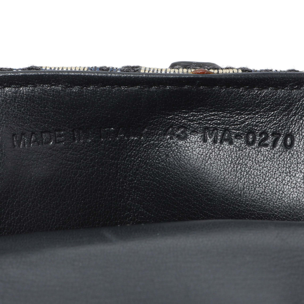 Christian Dior Oblique Nano Saddle Chain Pouch