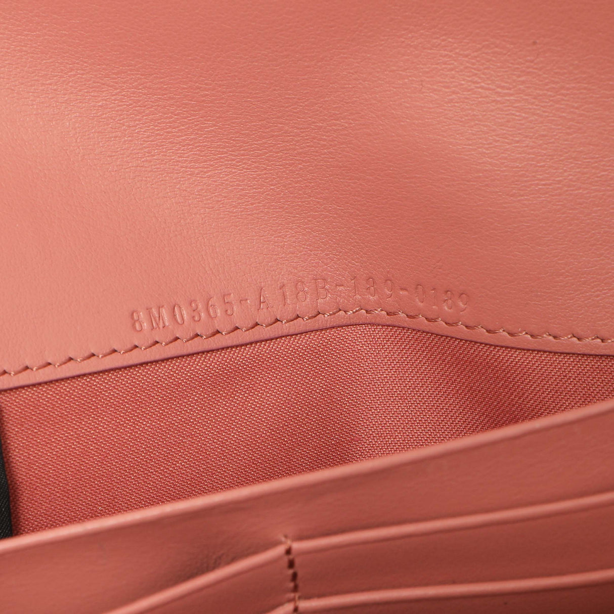 Fendi Pink Vitello Cruise F is Fendi Continental Envelope Wallet on Chain Handbags Fendi