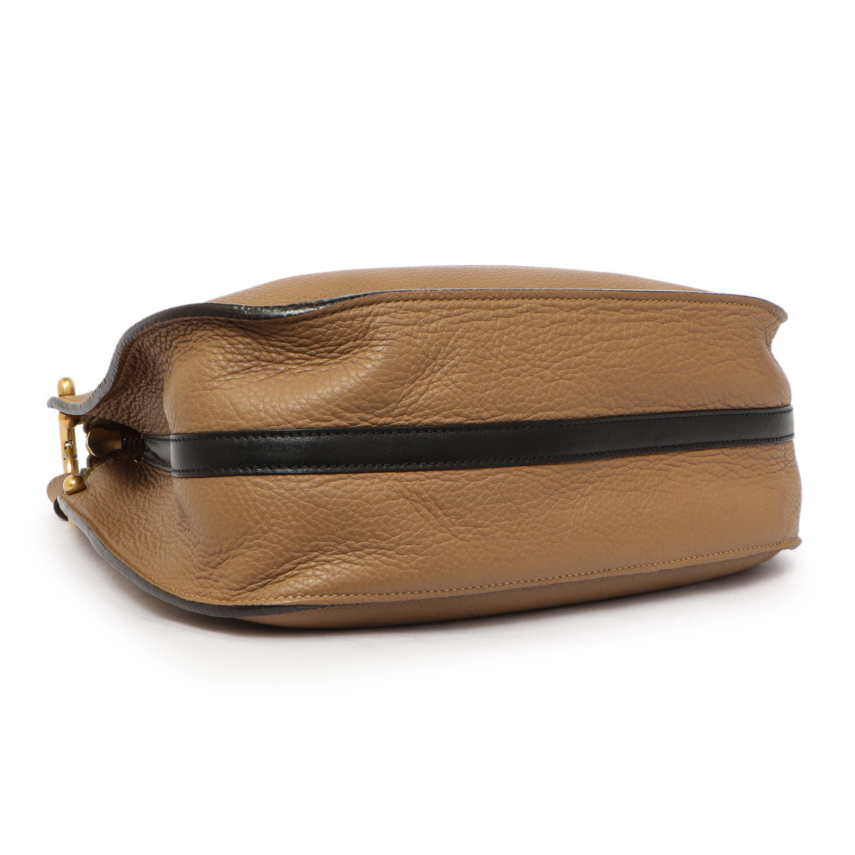 Chloe Nut Grained Calfskin Small Hayley Hobo Handbags Chloe