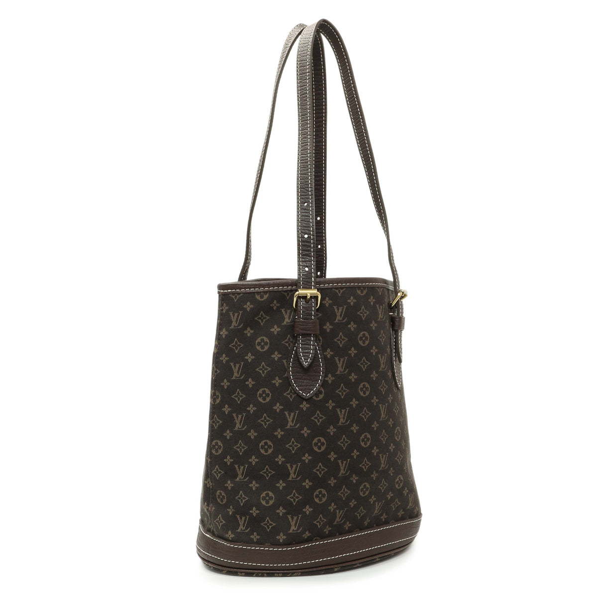 Louis Vuitton Ebene Mini Lin Petit Bucket Handbags Louis Vuitton