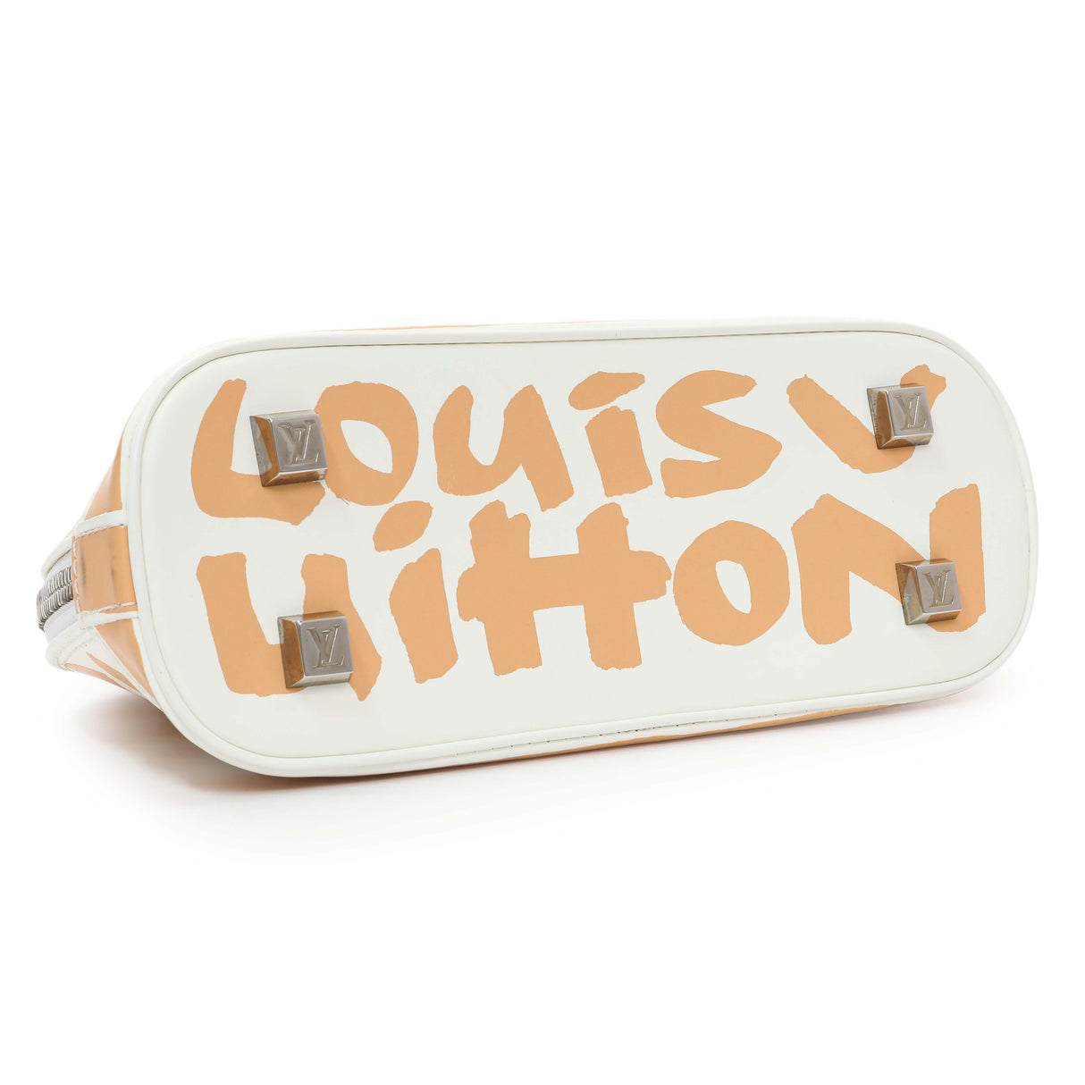 Louis Vuitton Peach Graffiti Alma PM Handbags Louis Vuitton